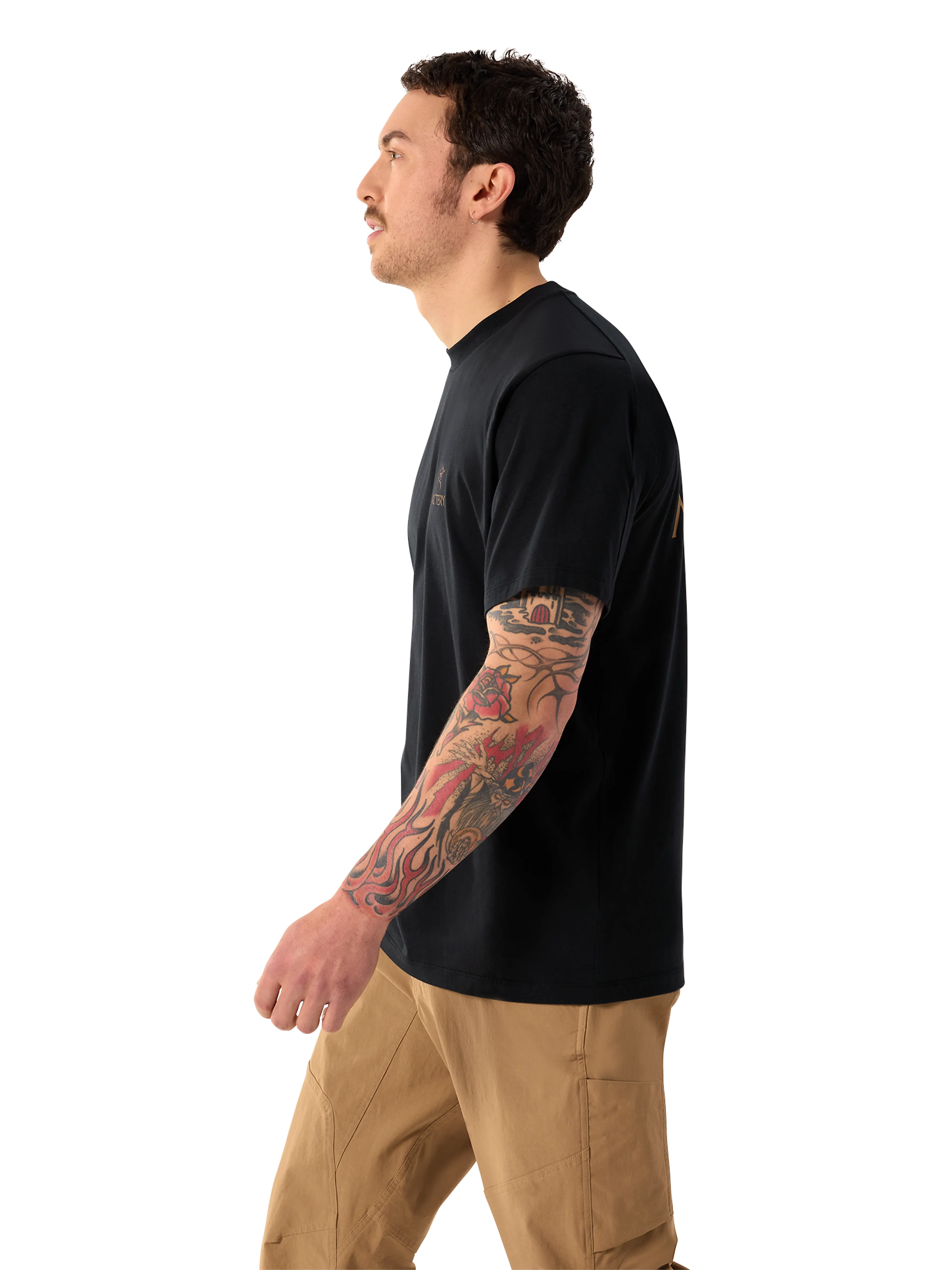 Kragg SL Cotton Bird Word SS M Kragg SL Cotton Bird Word SS M