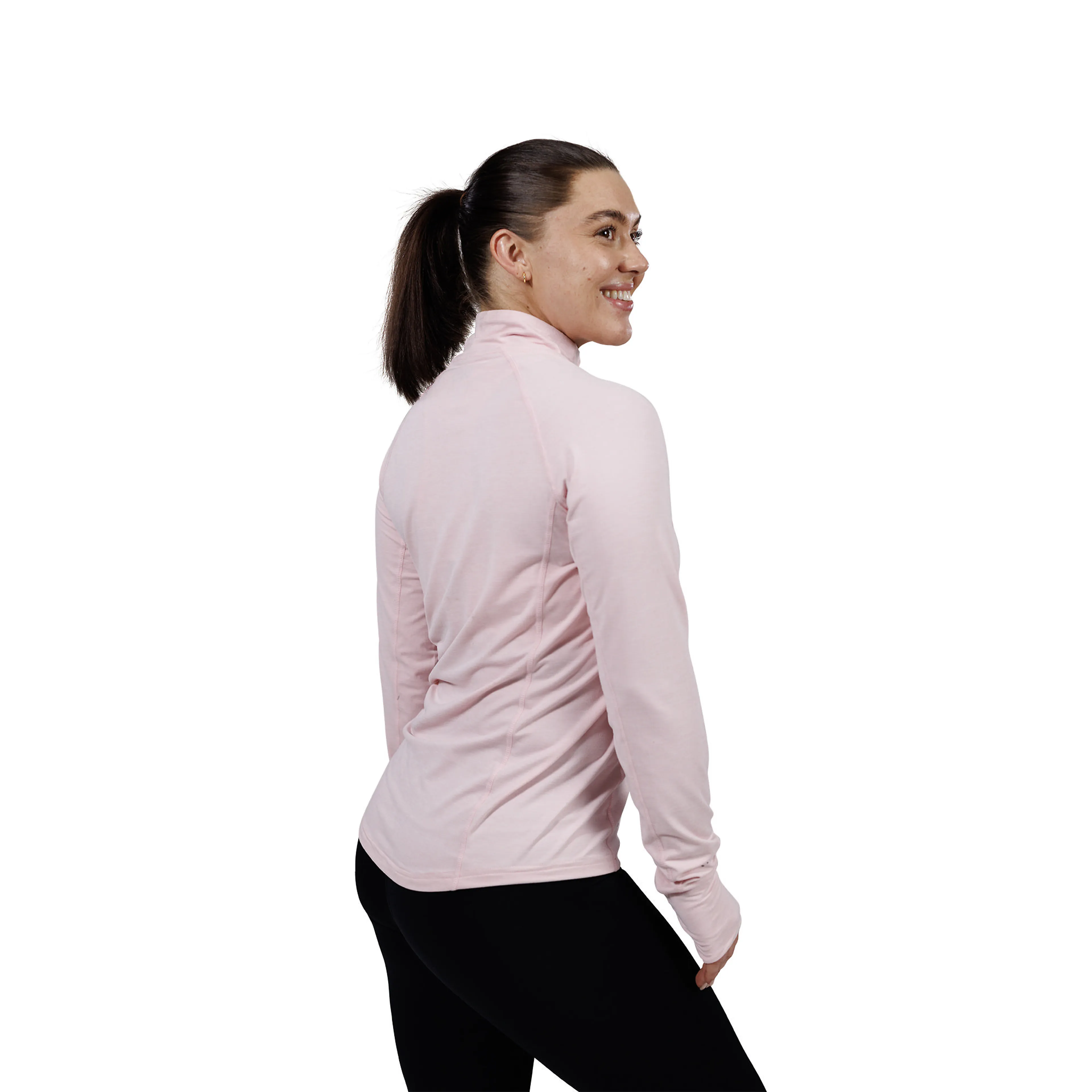 Wolling Melange Performance Midlayer Dame