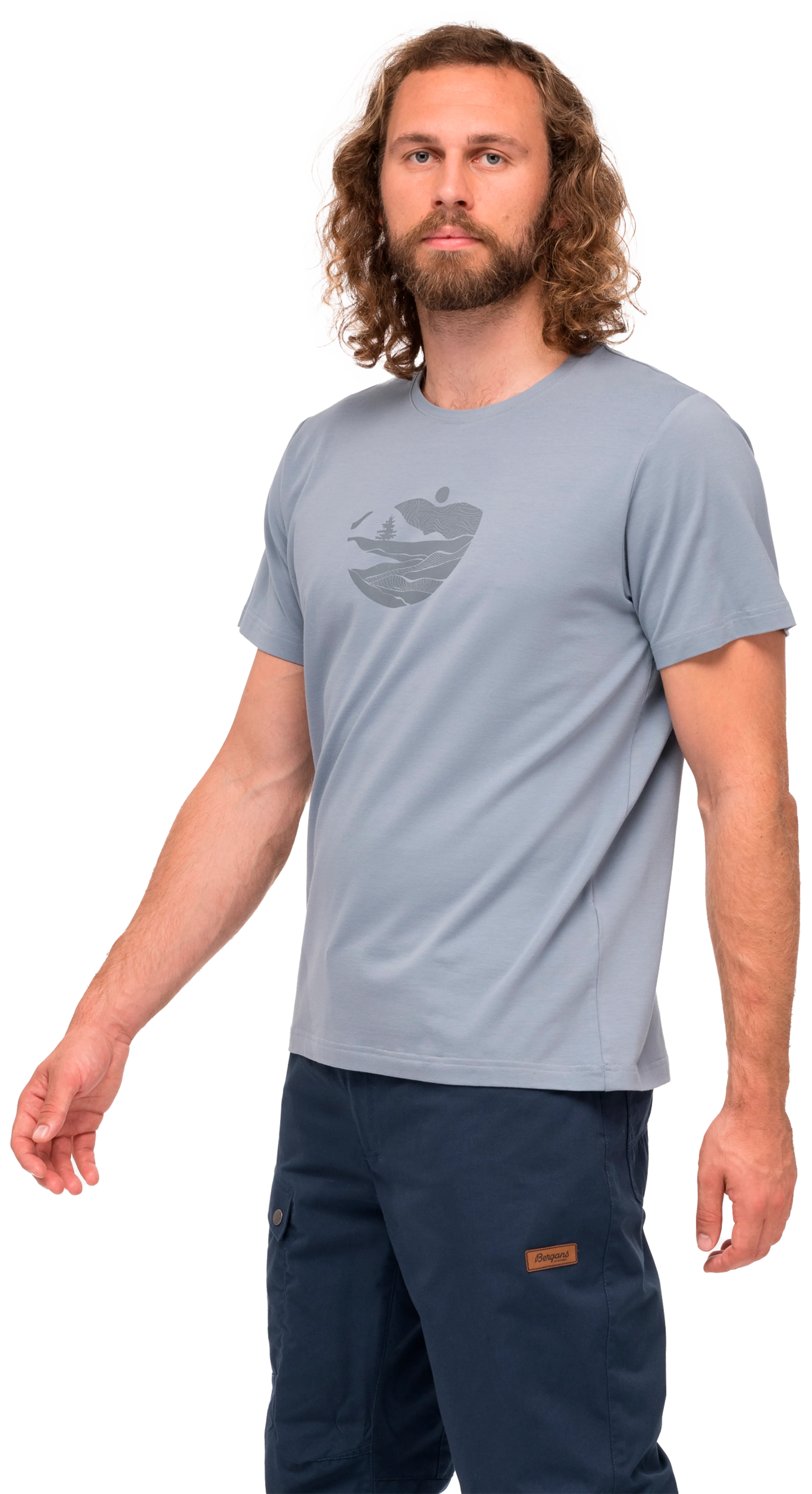 Nordmarka Organic Cotton Print Tee Men
