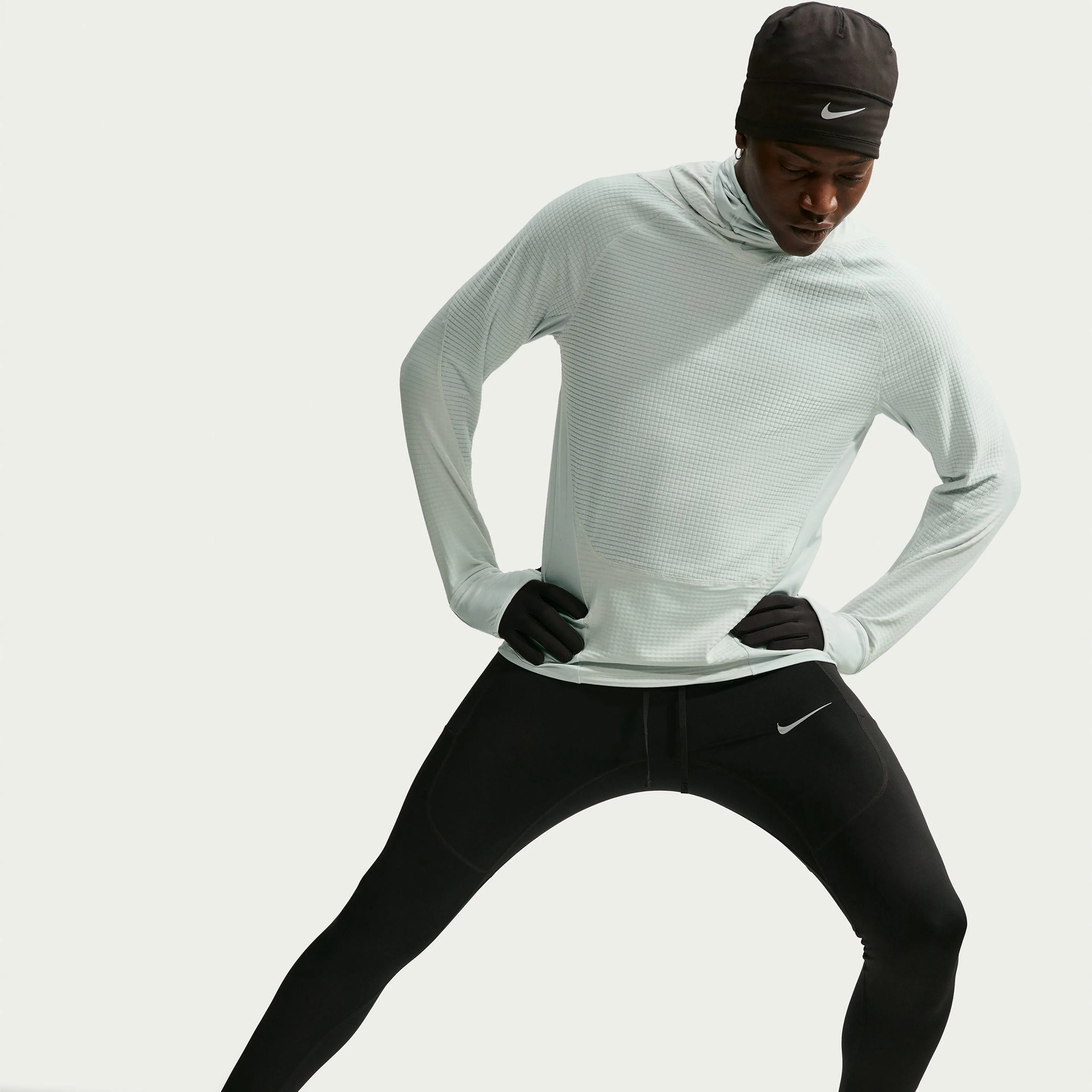 Stride Men's Therma-FIT Winterized Running Mid Layer