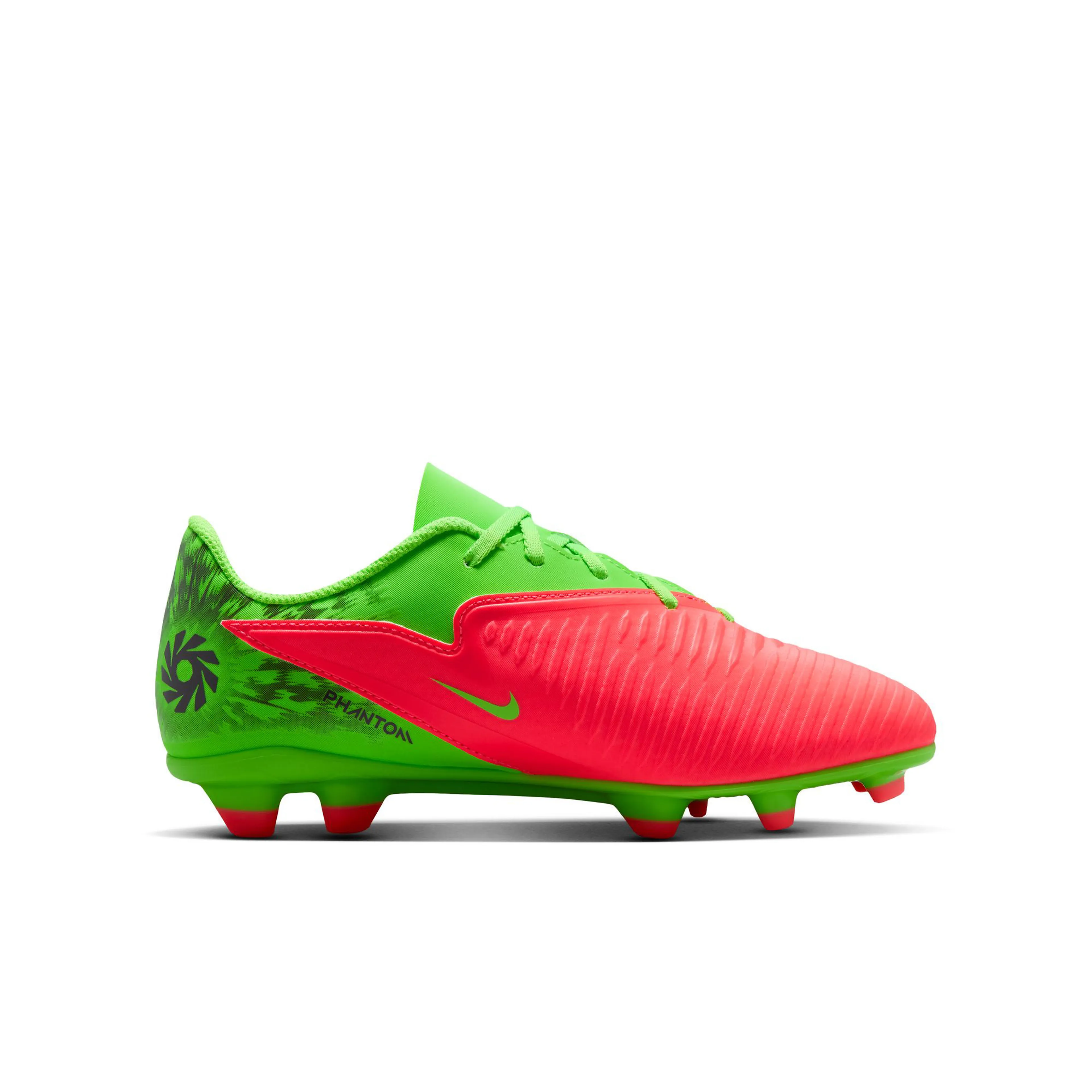 Jr. Phantom 6 Low Club "Erling Haaland" Big Kids' Multi-Ground Fotballsko Gress/Kunstgress