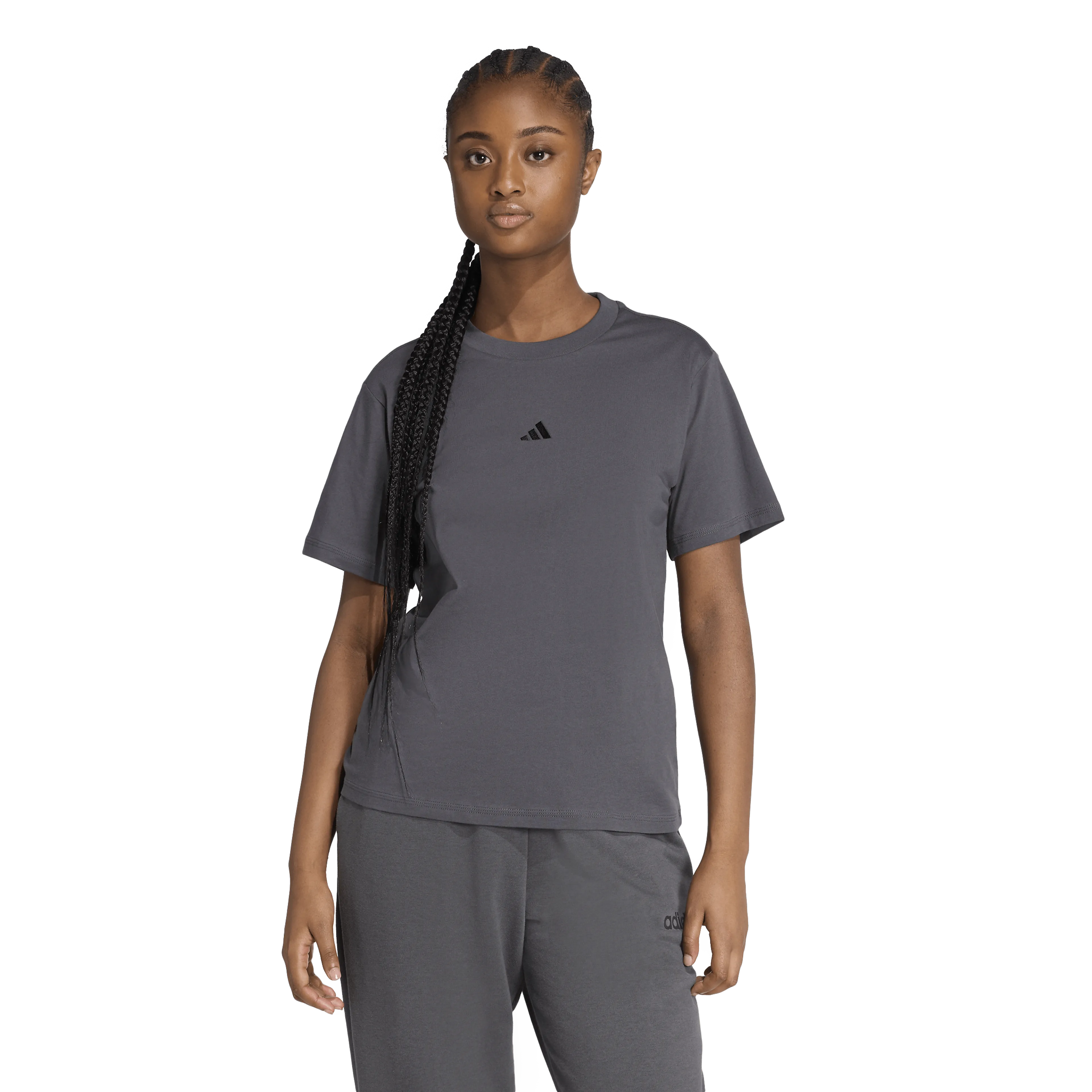 Essentials Small Logo Cotton T-Shirt Dame