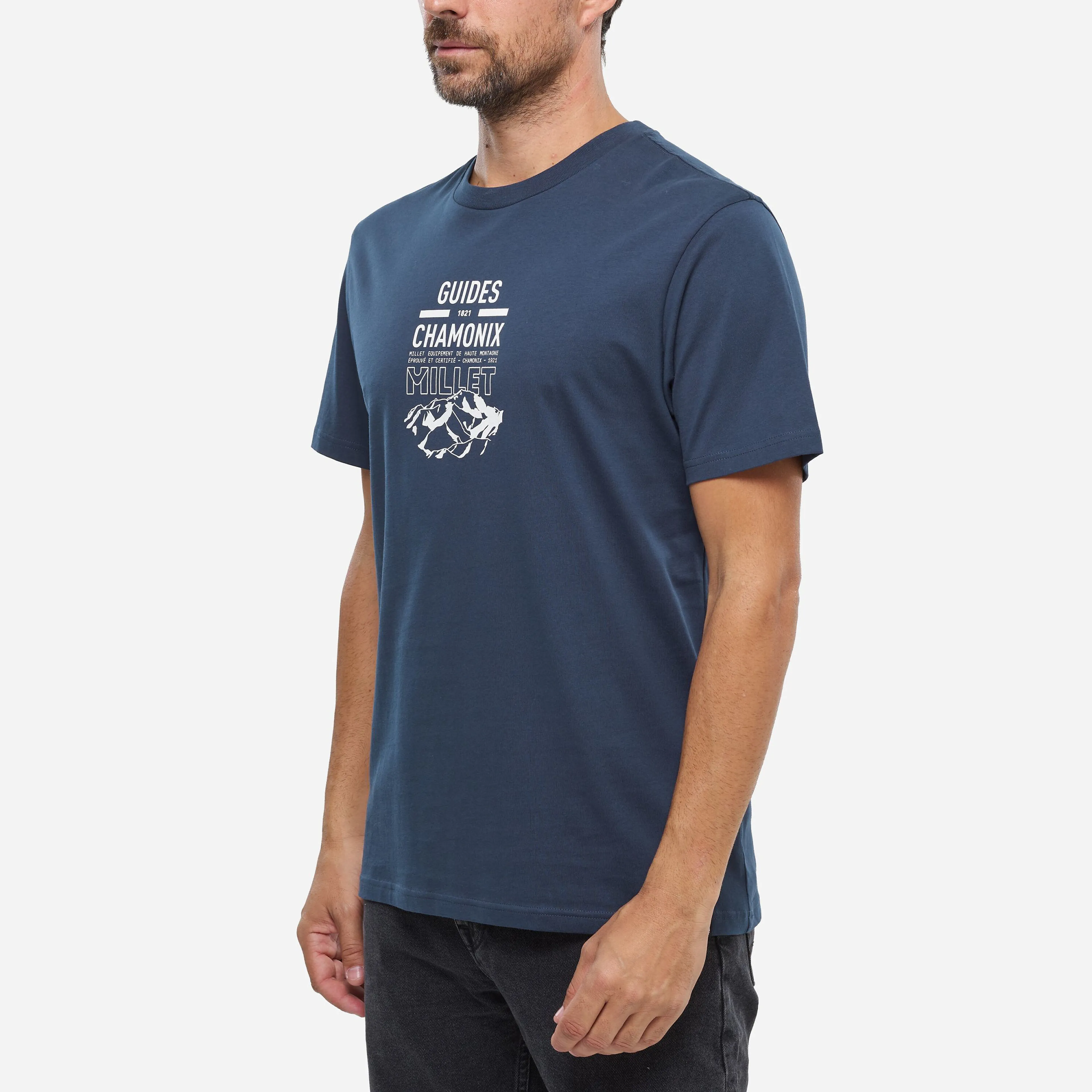 CDG CHAMONIX LOGO TS SS M