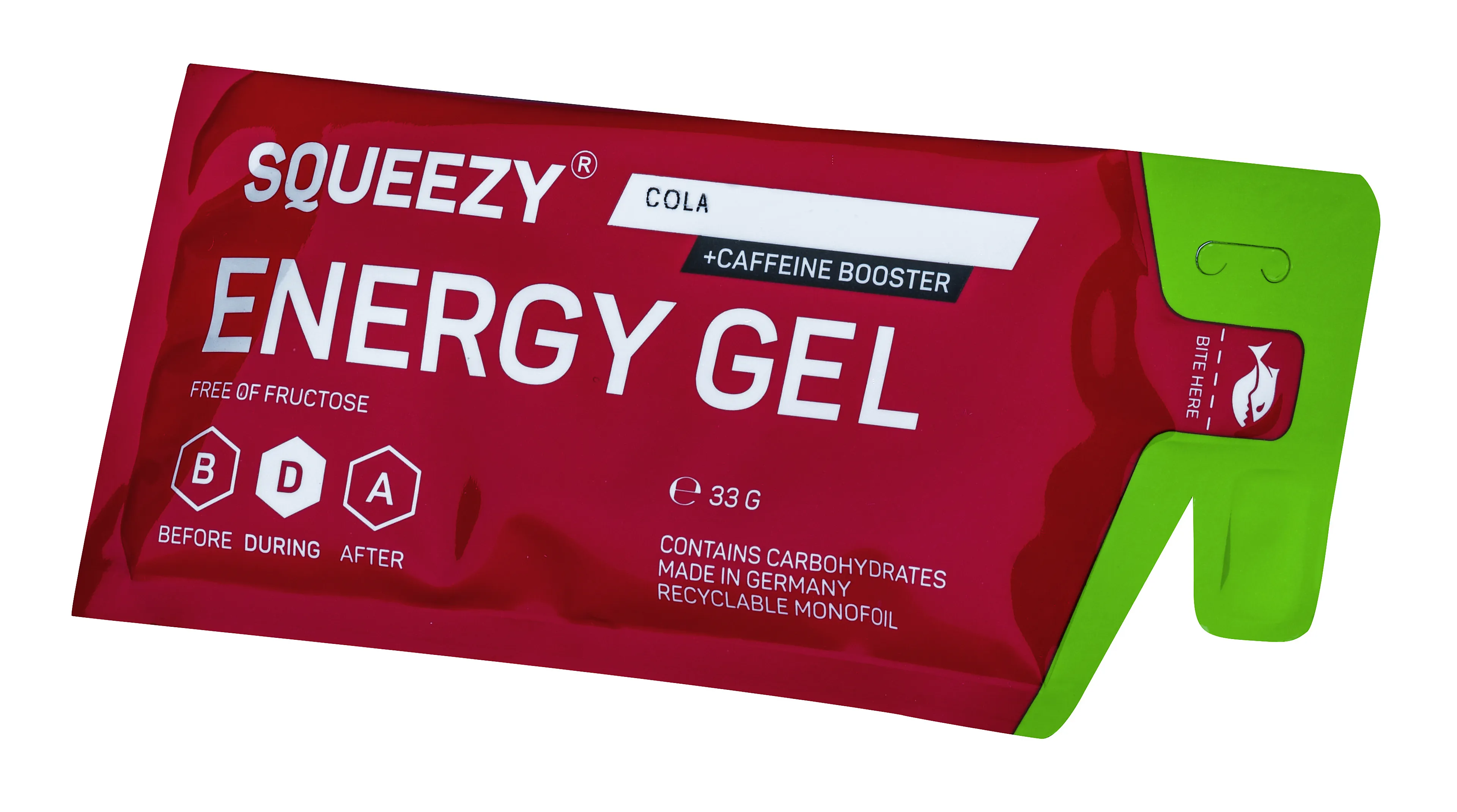 Super Energy Gel, 3 x 33 g -koffein mix