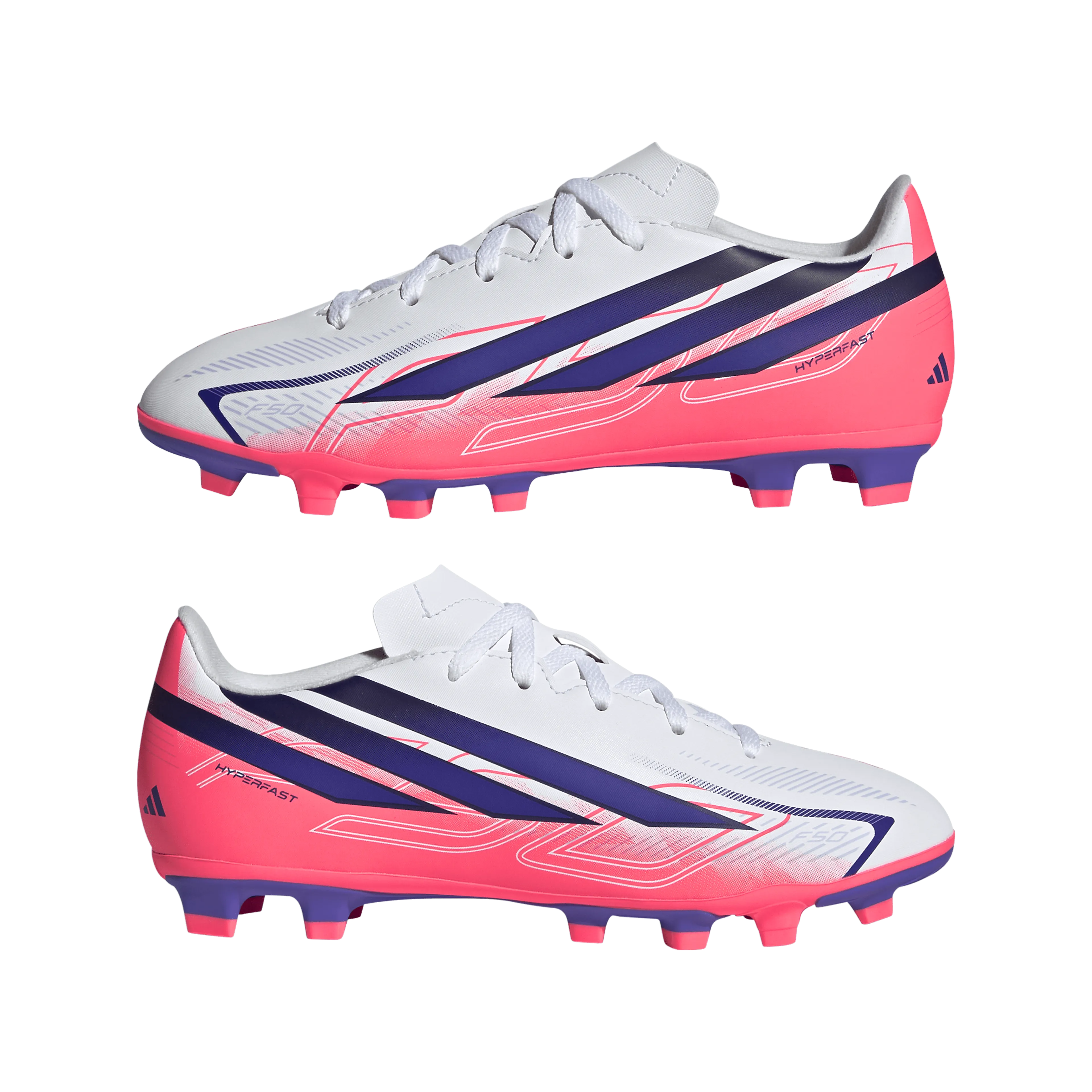F50 Hyperfast Club Firm Ground / Multi Ground Fotballsko Gress/Kunstgress Barn