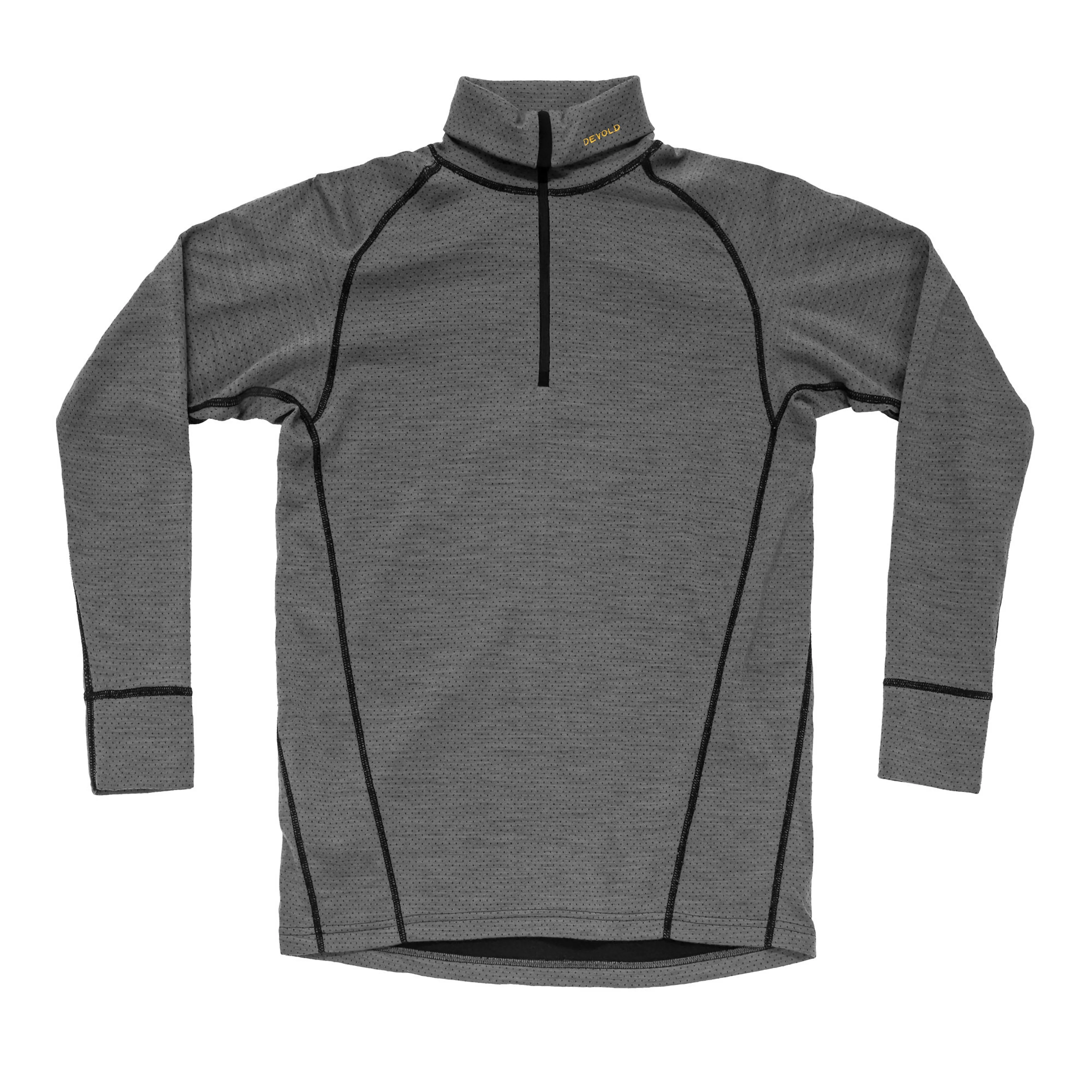 DUO ACTIVE MERINO 205 Z.NECK MAN
