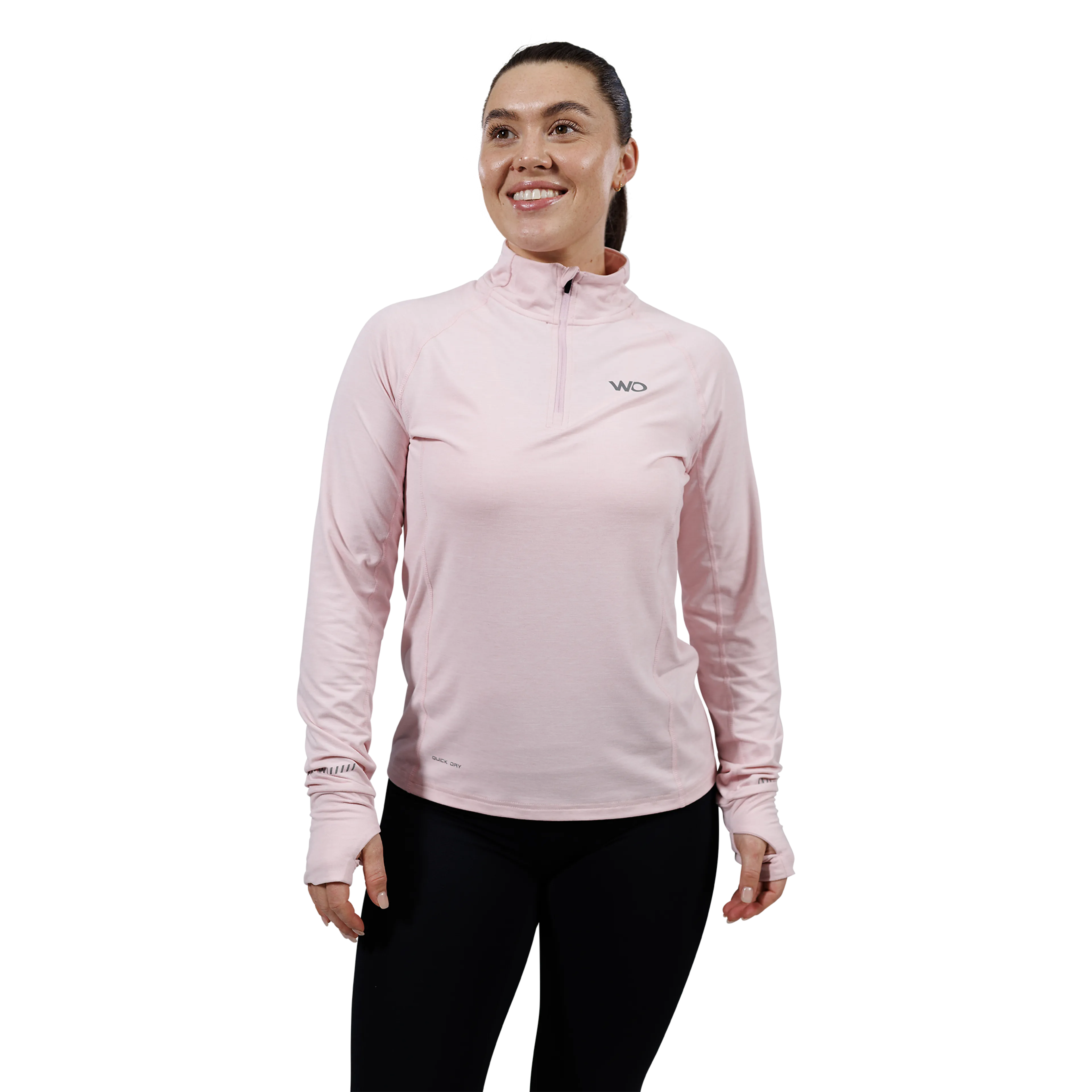 Wolling Melange Performance Midlayer Dame