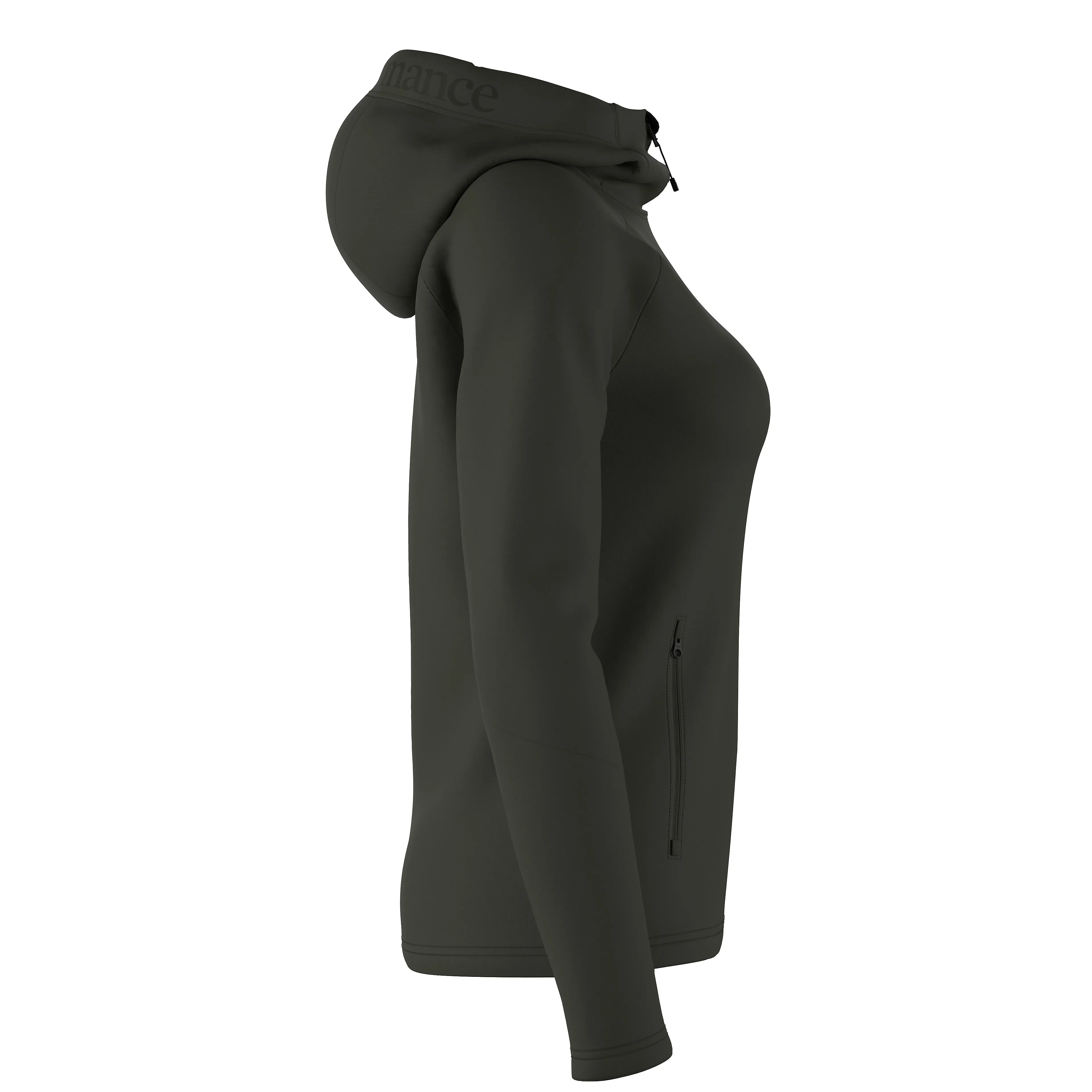 W Rider Essentials Zip Hood