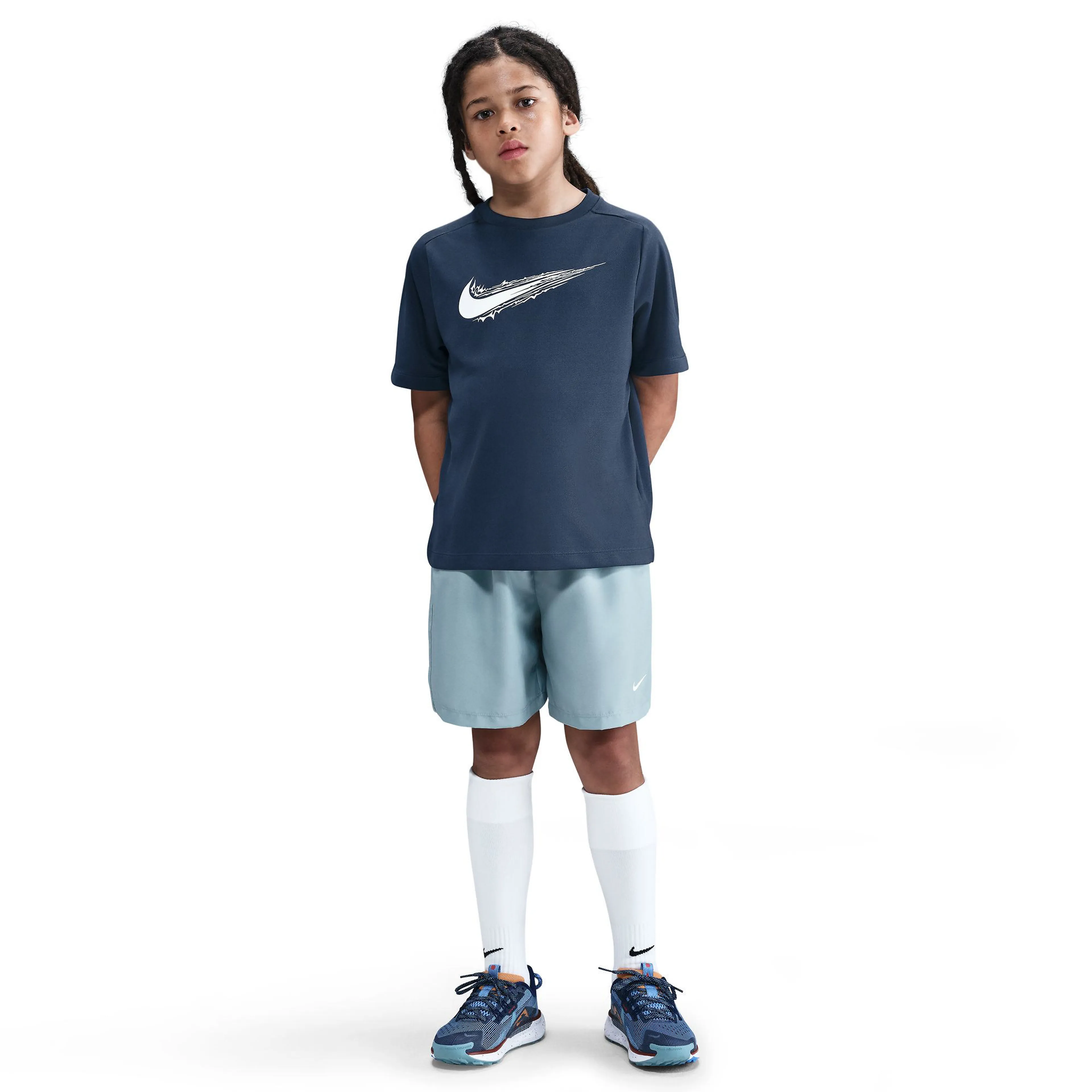  Multi Big Kids' (Boys') Dri-FIT Short-Sleeve Top