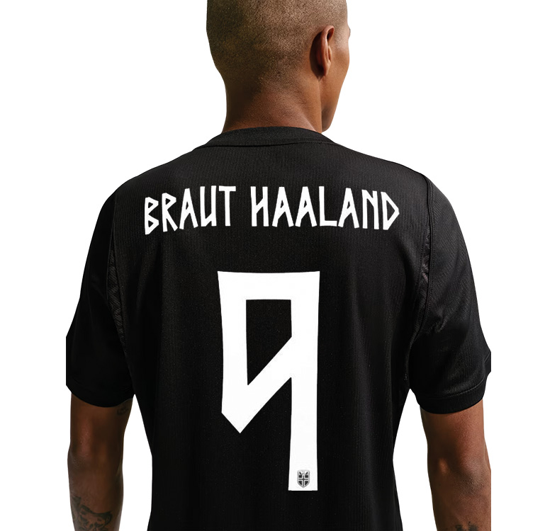 VM26 TRYKKERIET "BRAUT HAALAND 9" - JUNIOR