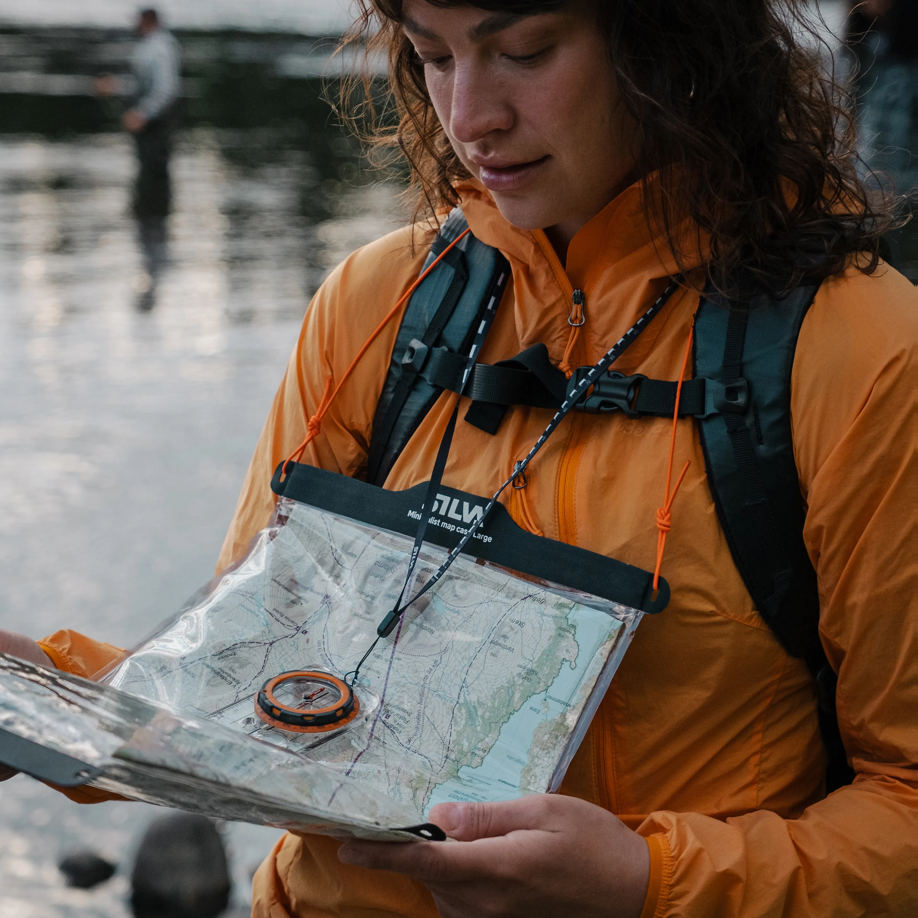 Minimalist map case Large