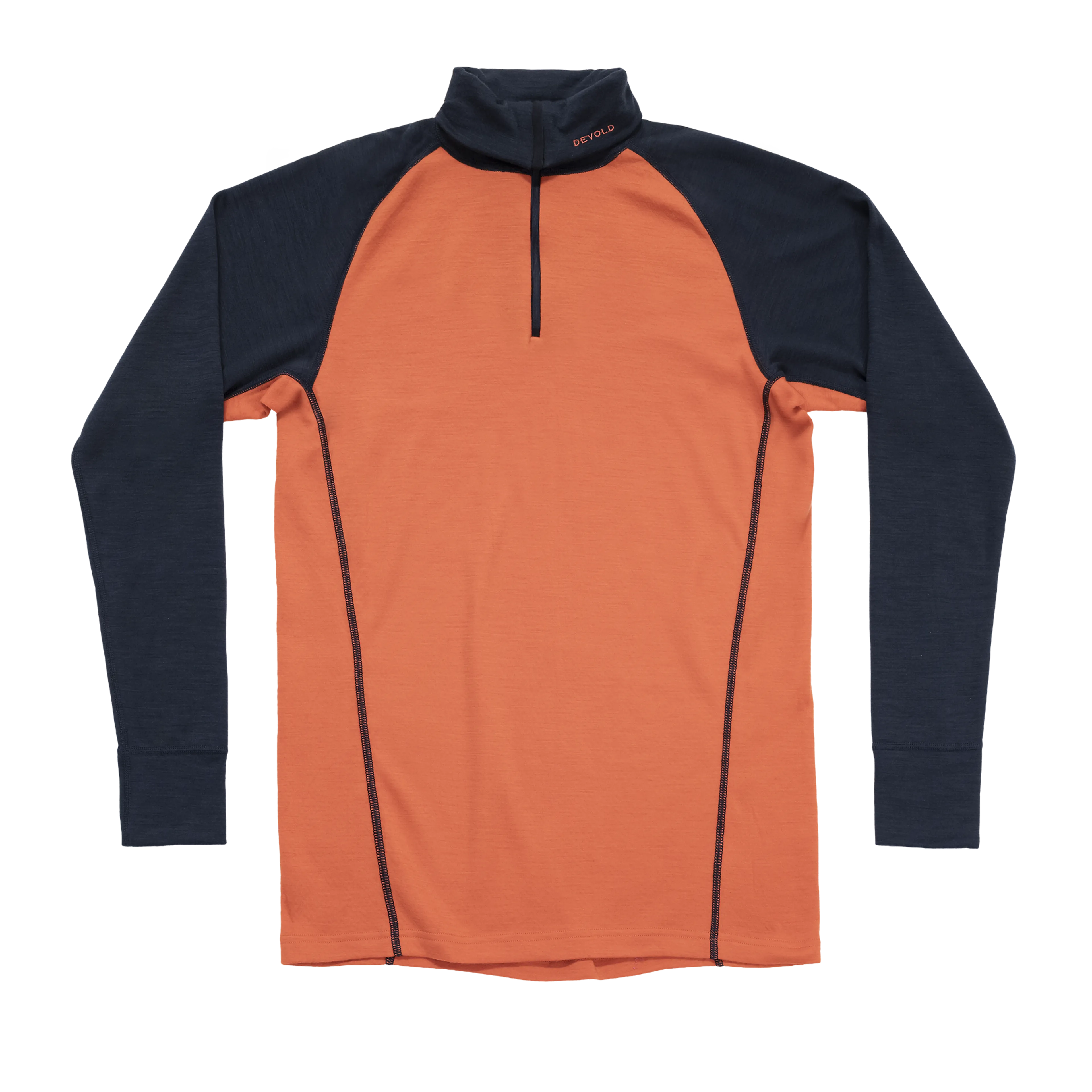 DUO ACTIVE MERINO 205 Z.NECK MAN