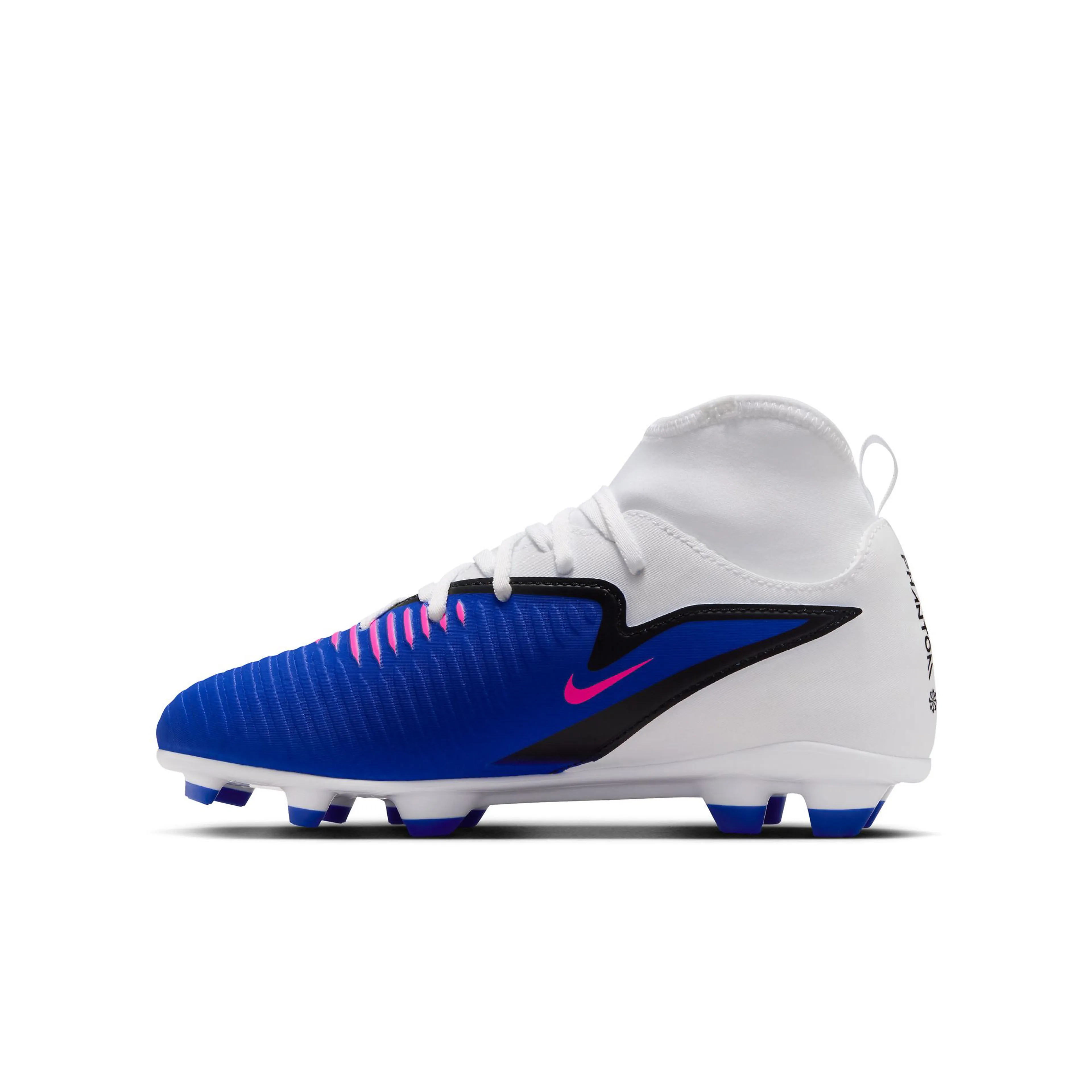 Jr. Phantom 6 High Club Big Kids' Multi-Ground Fotballsko Gress/Kunstgress