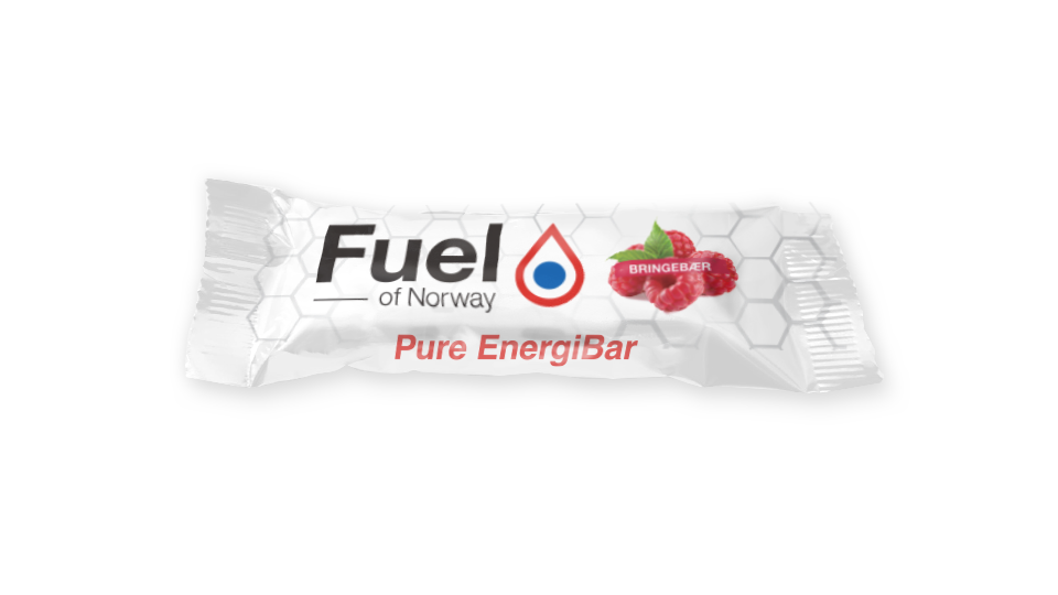 Pure EnergiBar bringebær