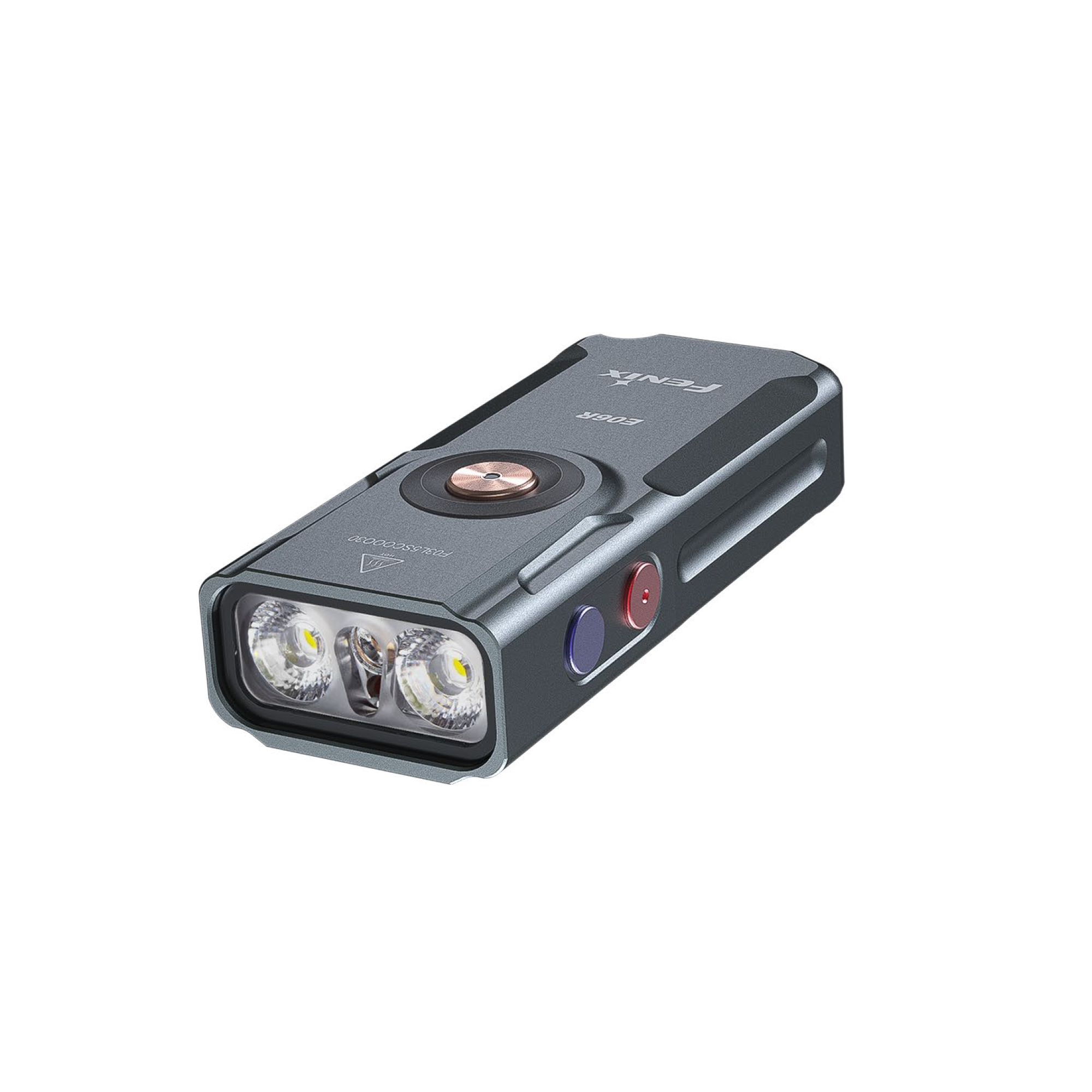 FENIX E06R MINILYKT GRÅ LED/UV/LASERPEKER 700LM