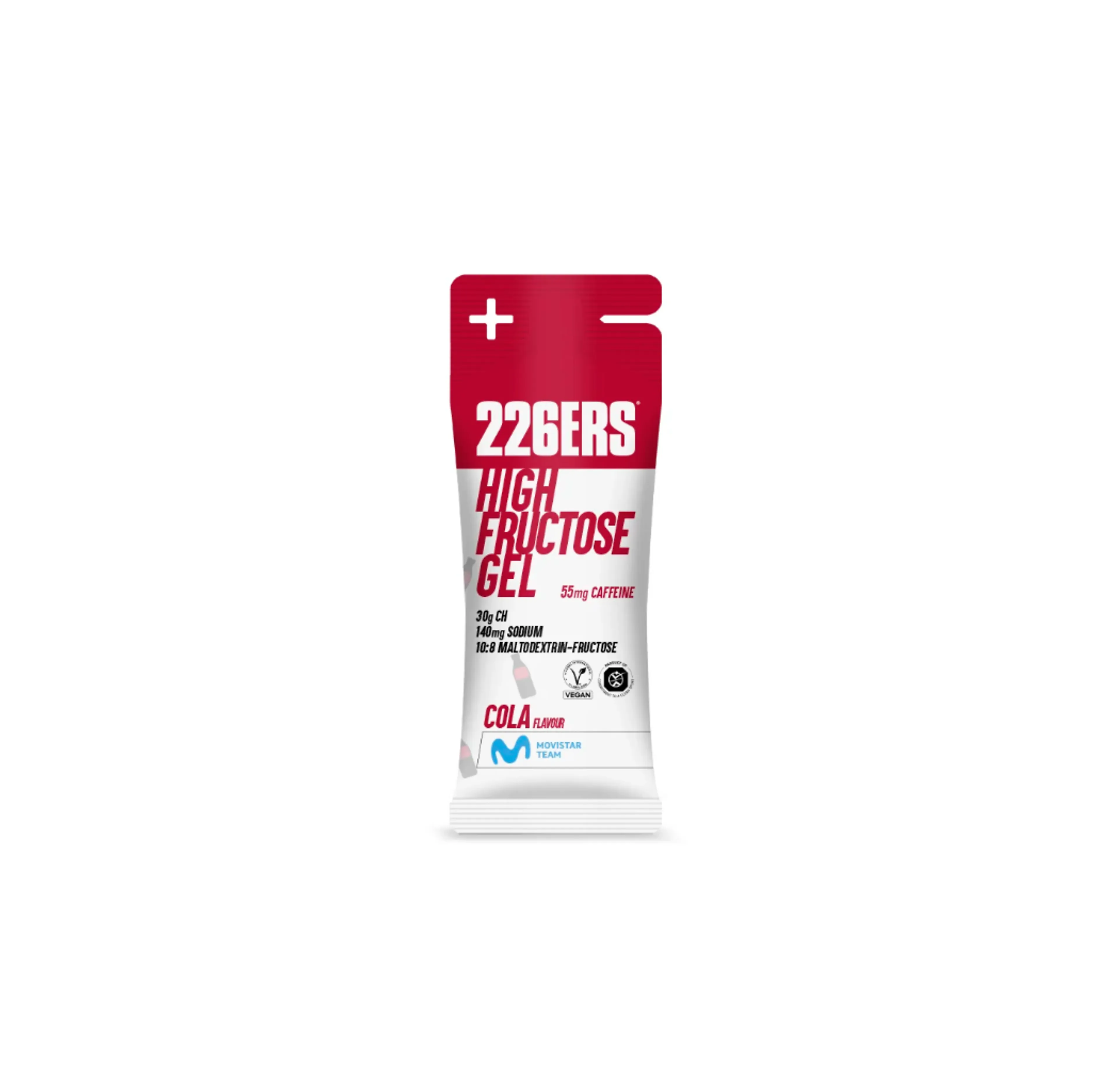HIGH FRUCTOSE GEL 44GR CAFFEINE COLA 55MG