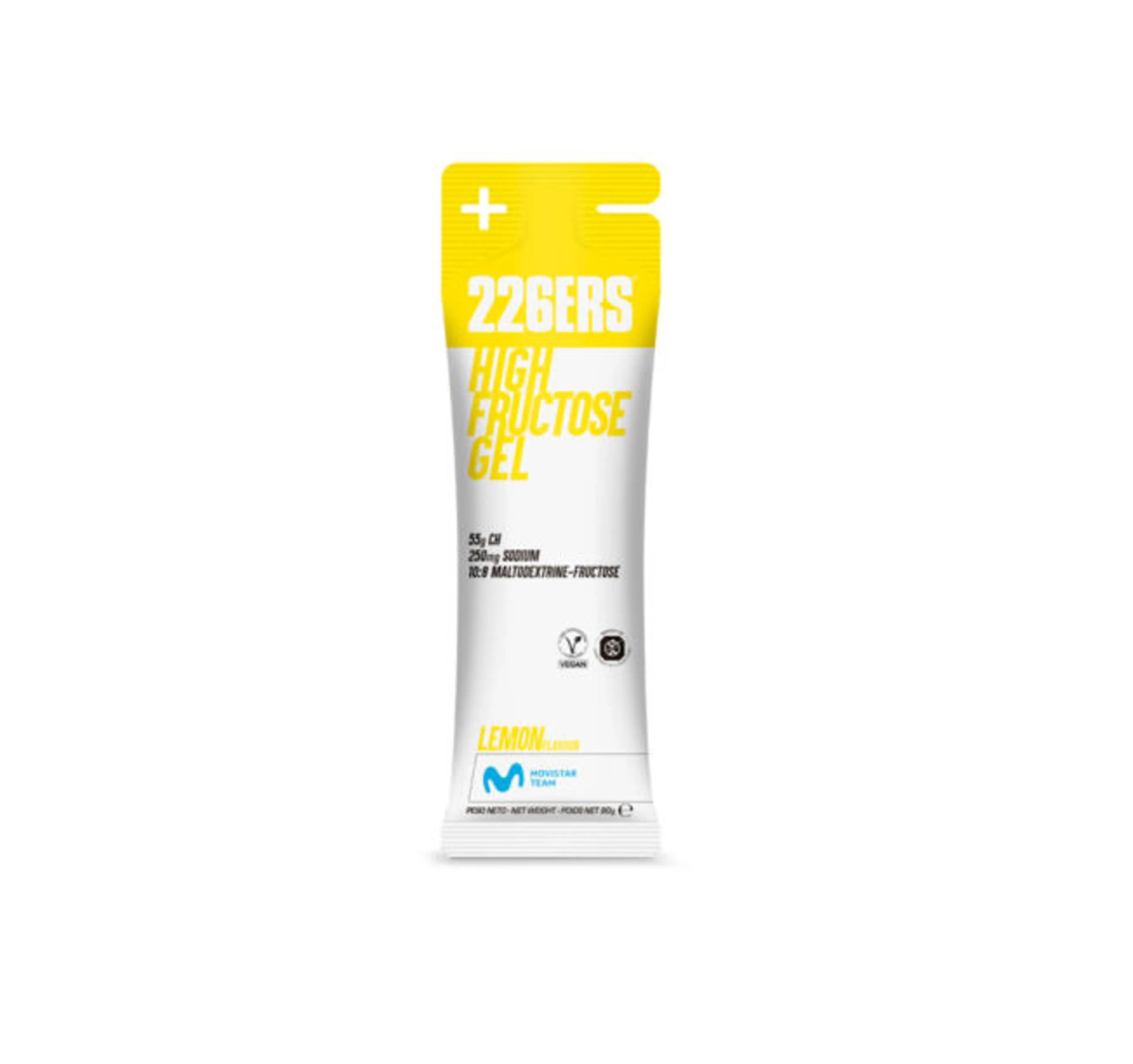 HIGH FRUCTOSE GEL 80g LEMON