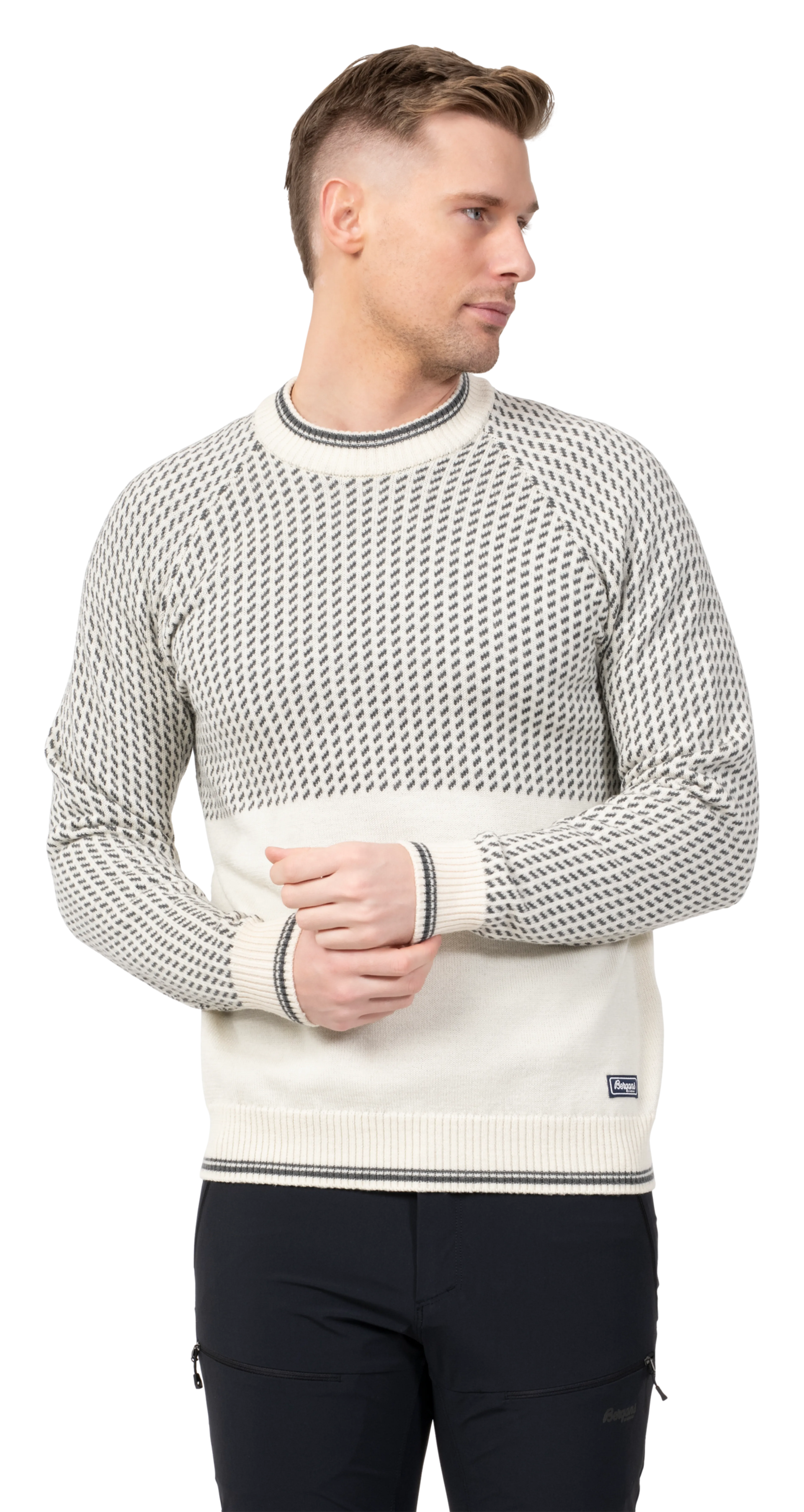 Vanilla White/Solid Dark Grey