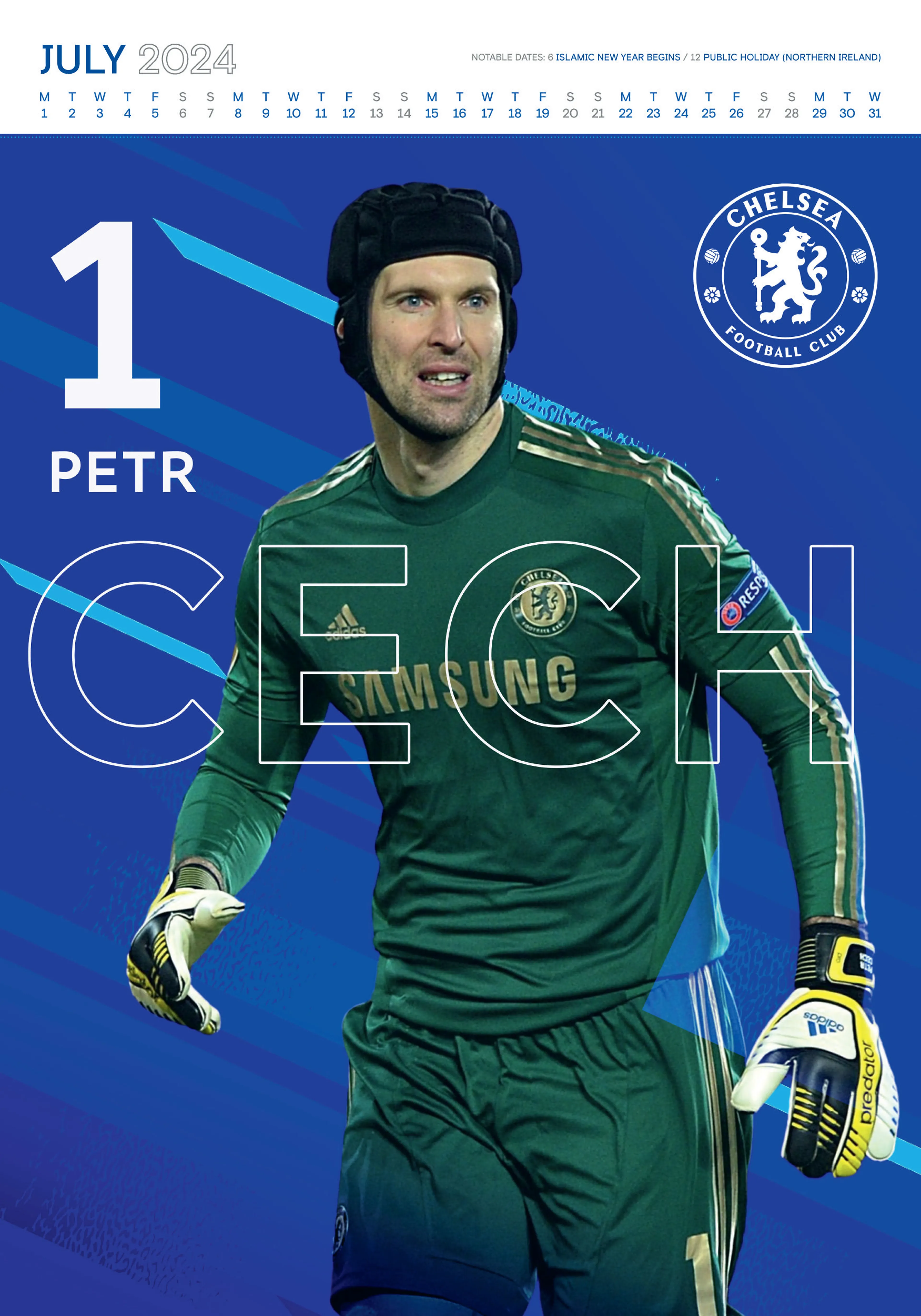 CHELSEA FC 2024 A3 KALENDER