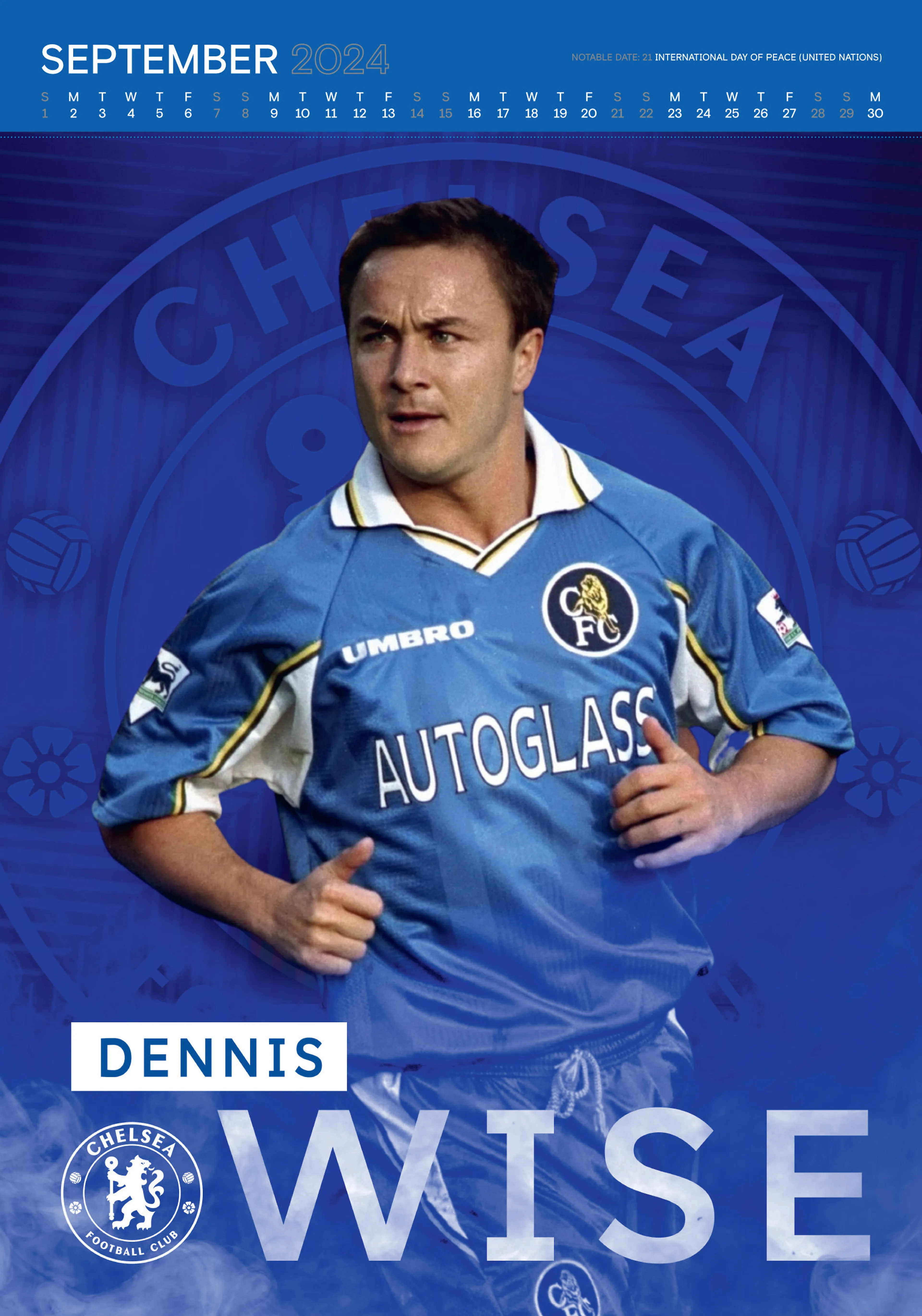 CHELSEA FC 2024 A3 KALENDER