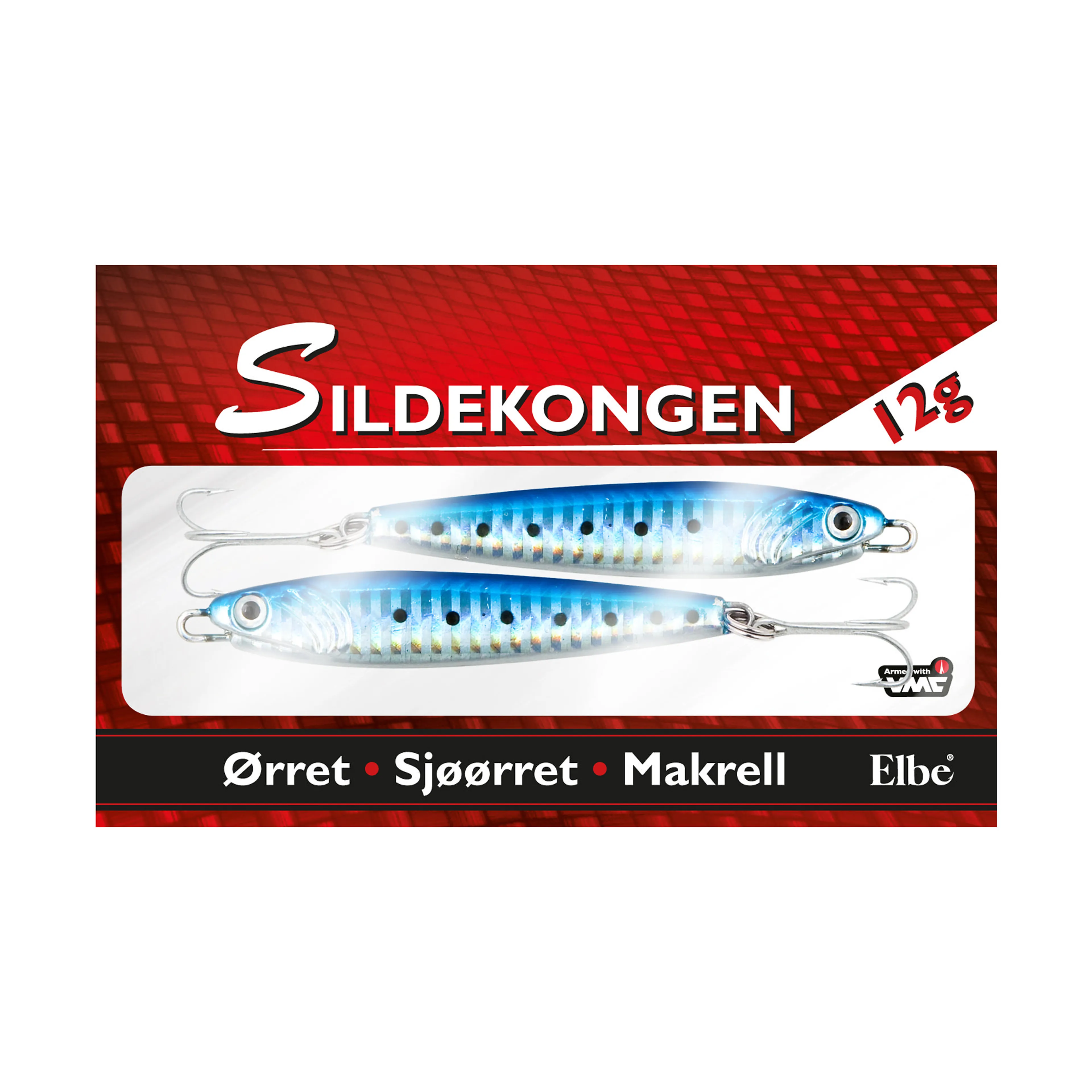 SILDEKONGEN 18G BLÅ/SØLV