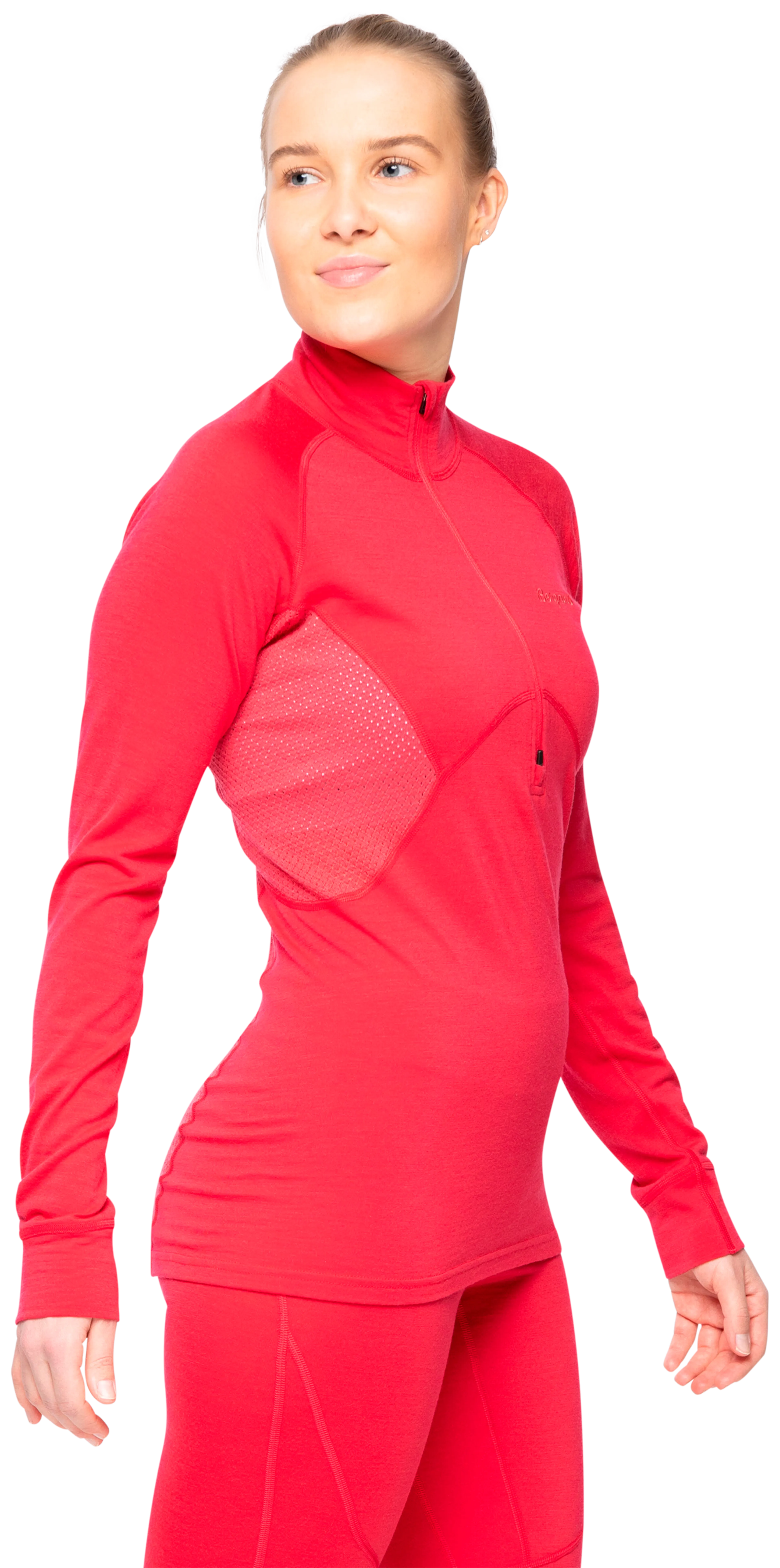 Inner:Pure Merino Half Zip Women