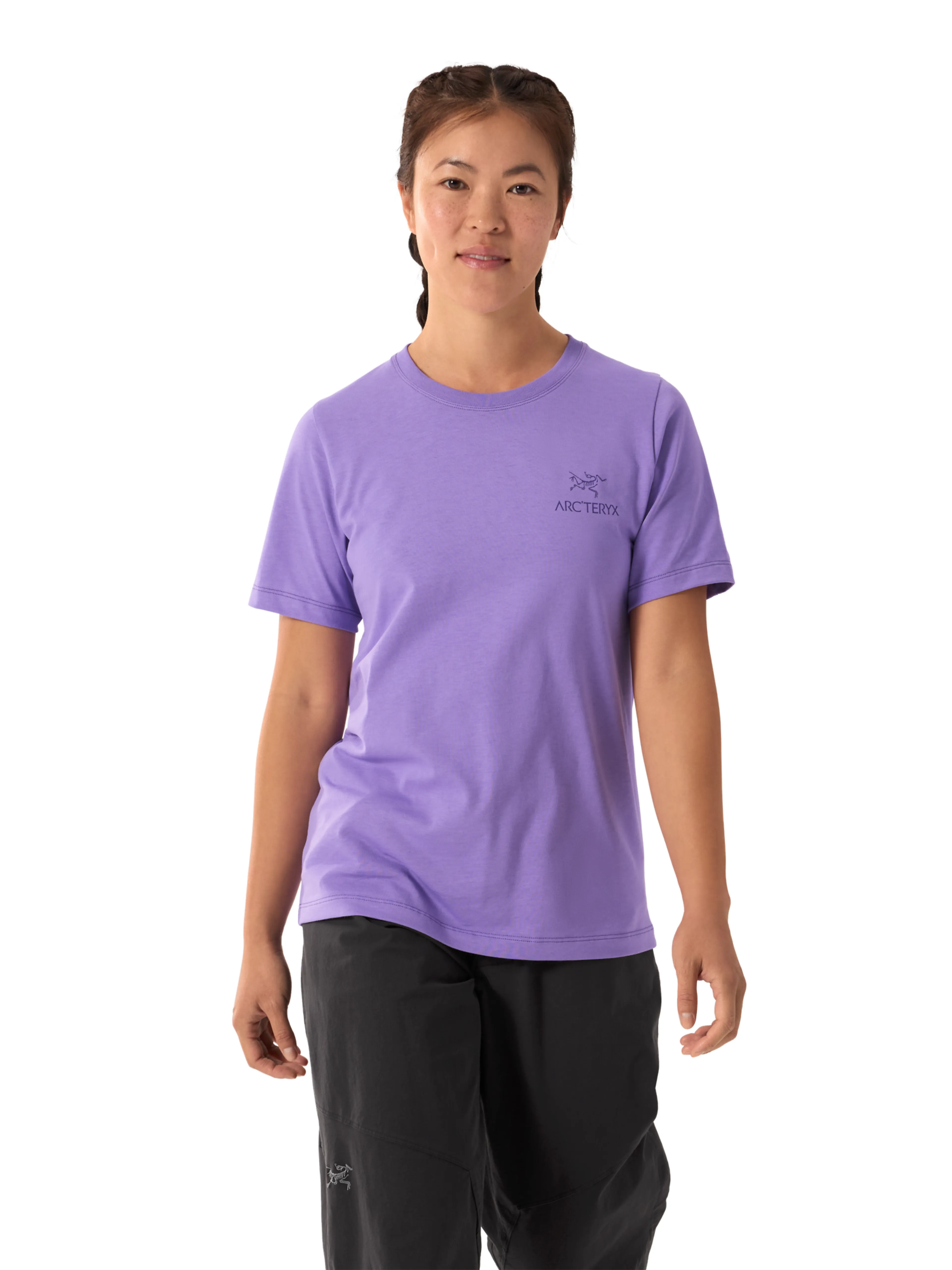 Kragg SL Cotton Emblem Crew SS W Kragg SL Cotton Emblem Crew SS W