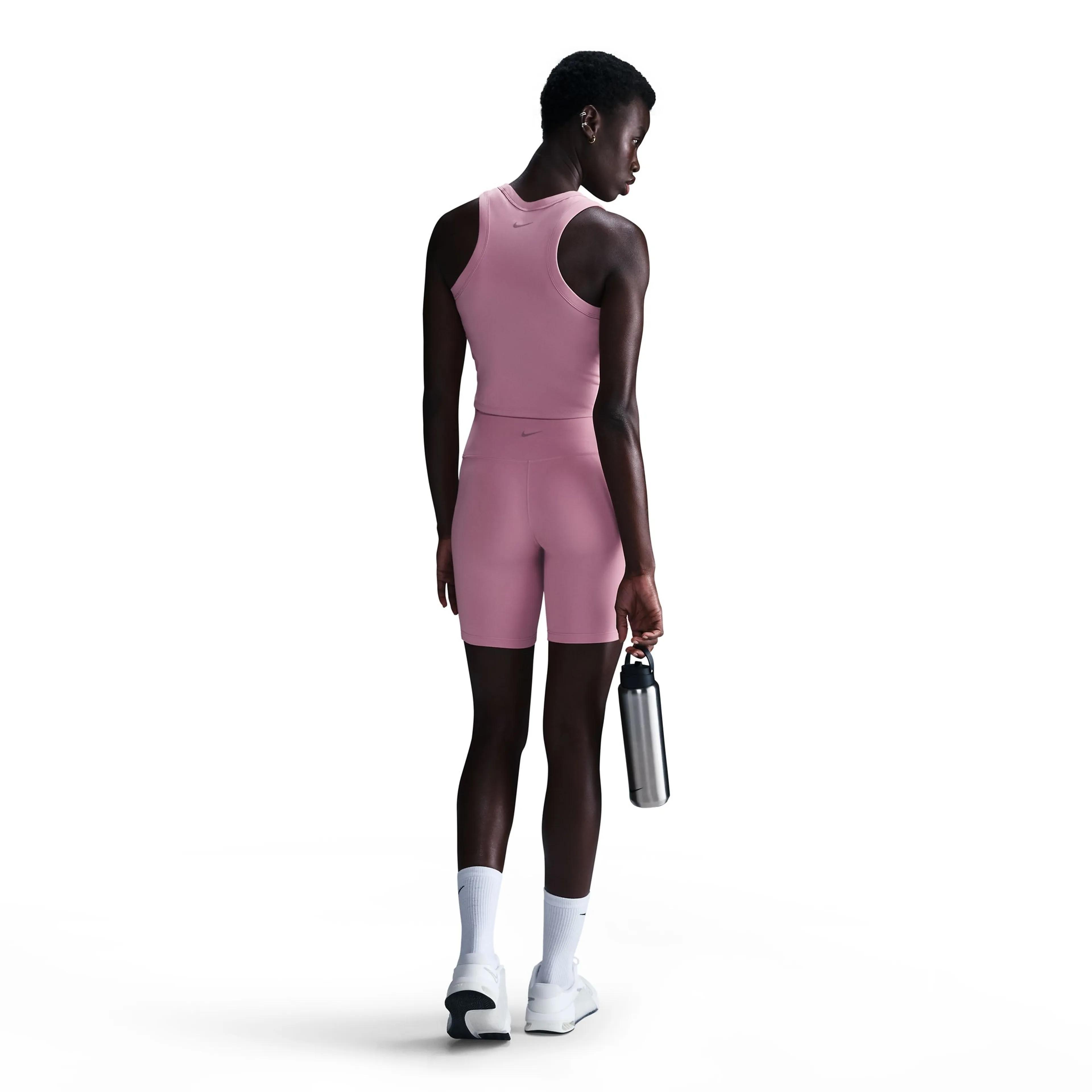 One Women's High-Waisted 8" Biker Shorts