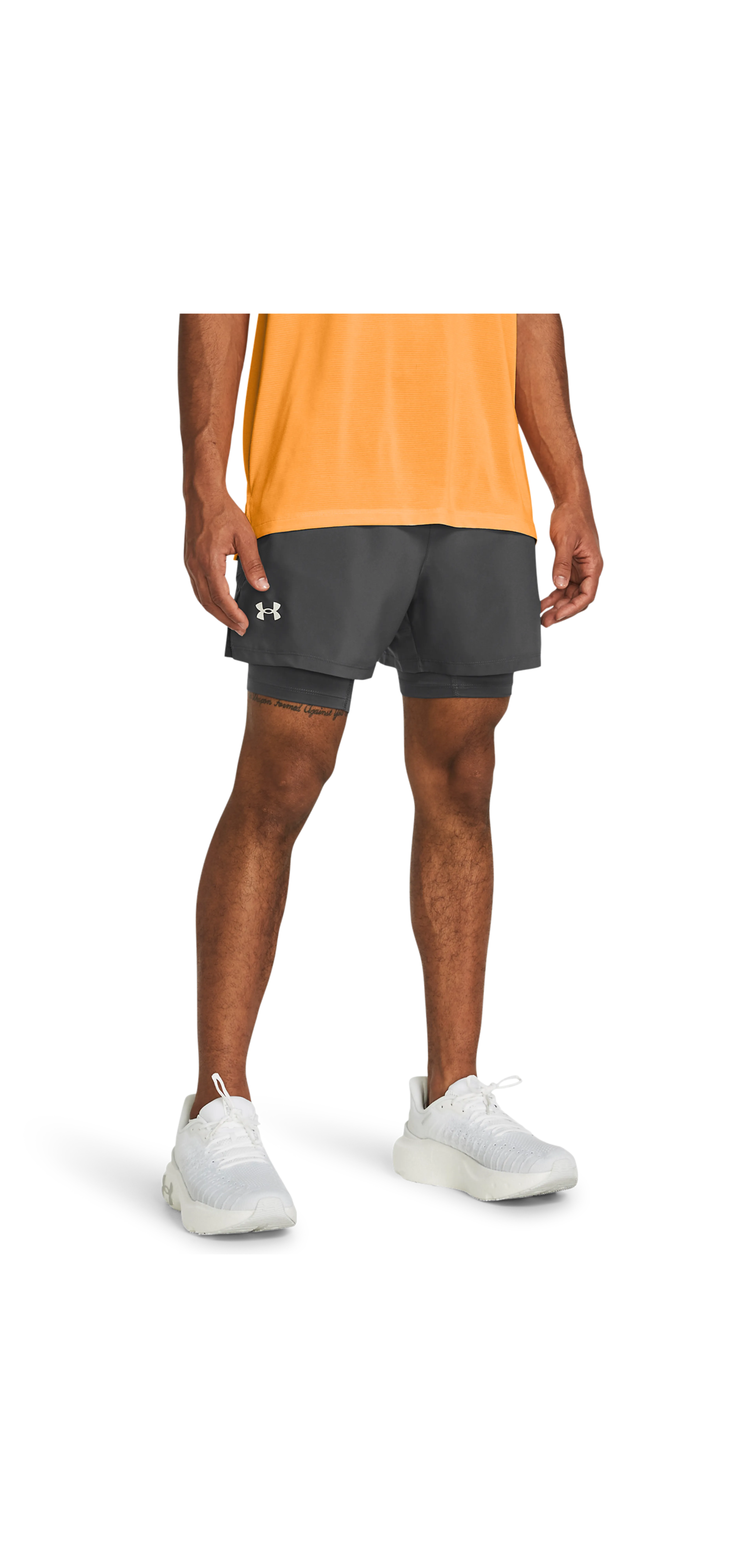 UA LAUNCH 5'' 2-IN-1 SHORTS