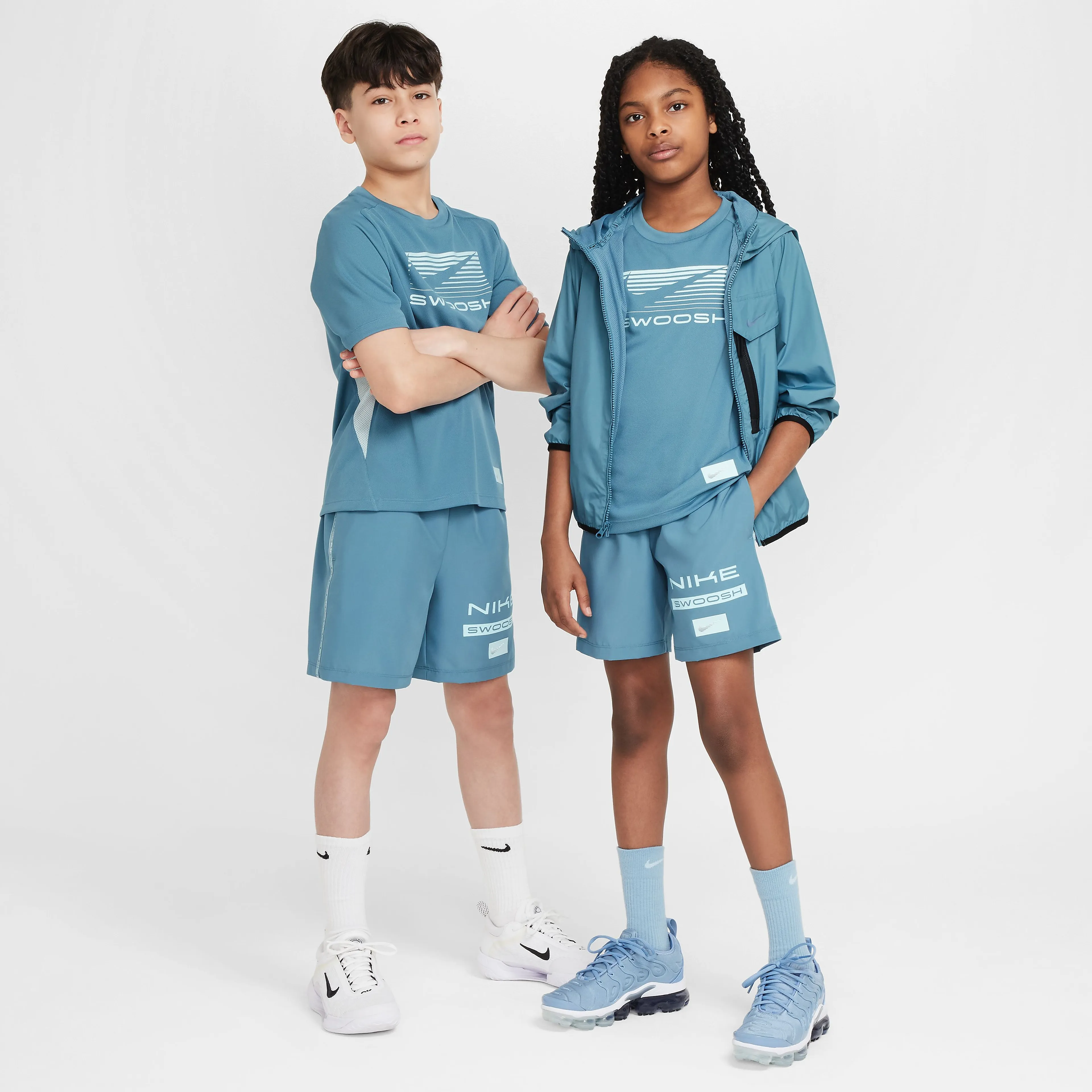 Multi Big Kids' Dri-FIT Woven Shorts