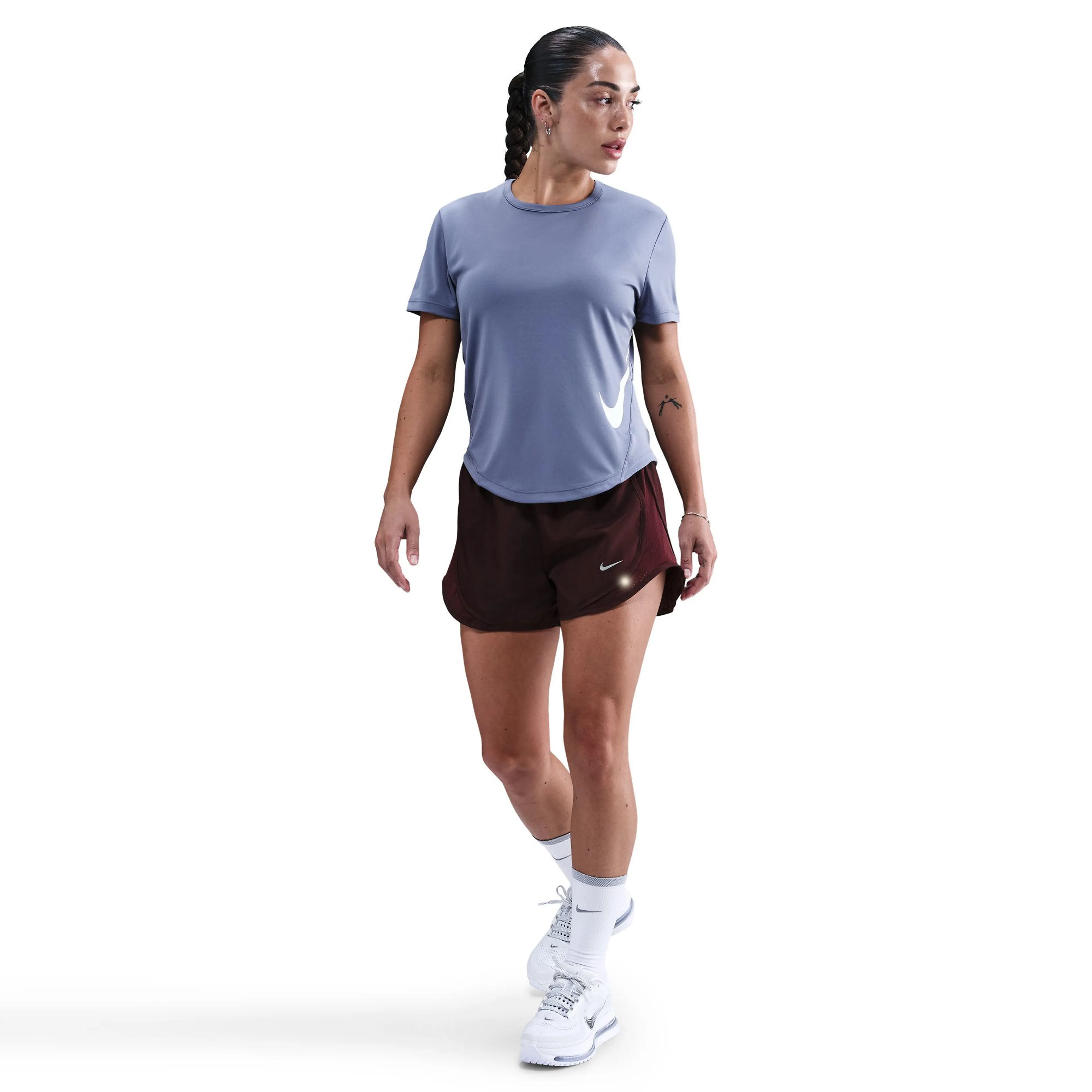 Tempo Swoosh Women's Dri-FIT Short-Sleeve Running Top