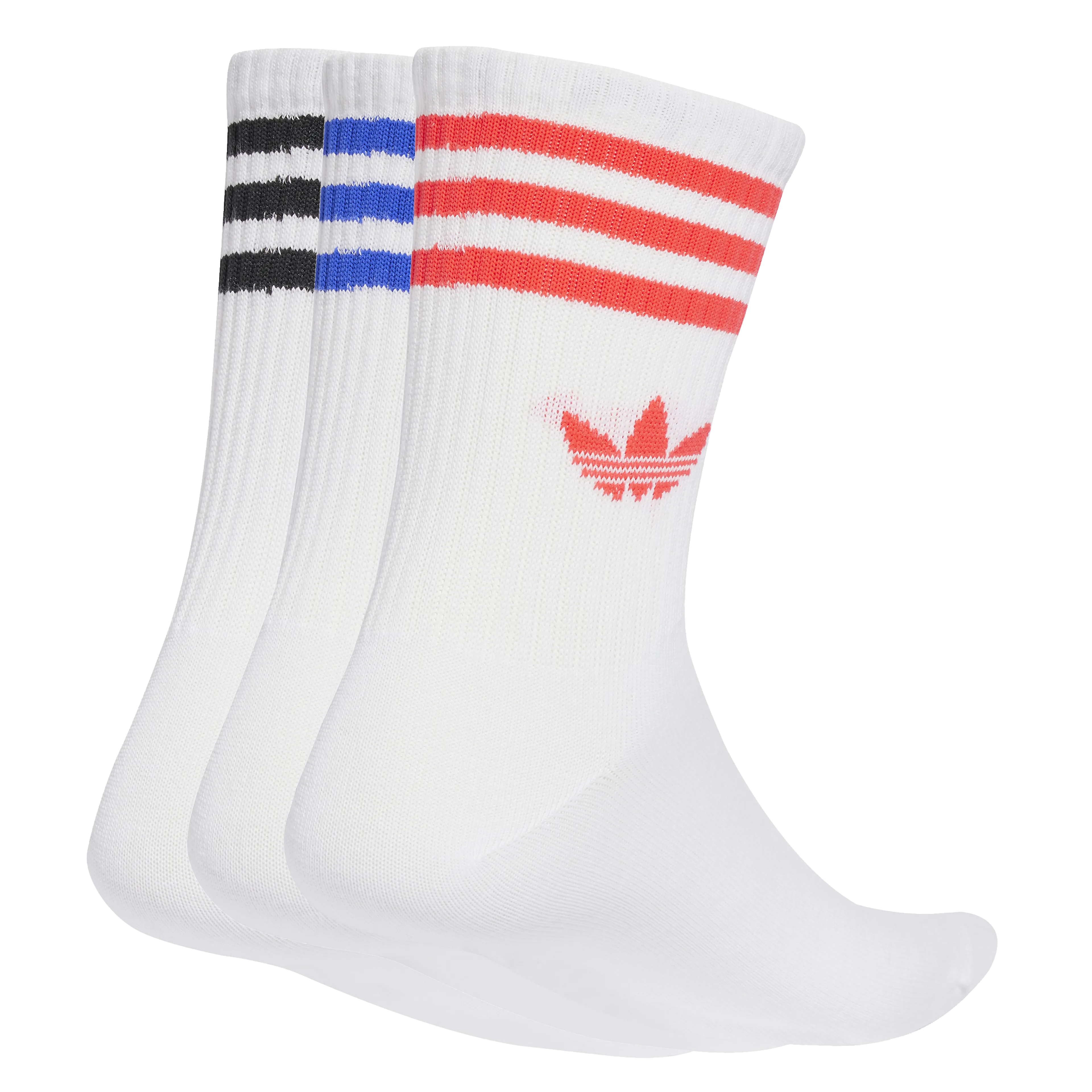 3-Stripes Crew Socks 3 Pairs