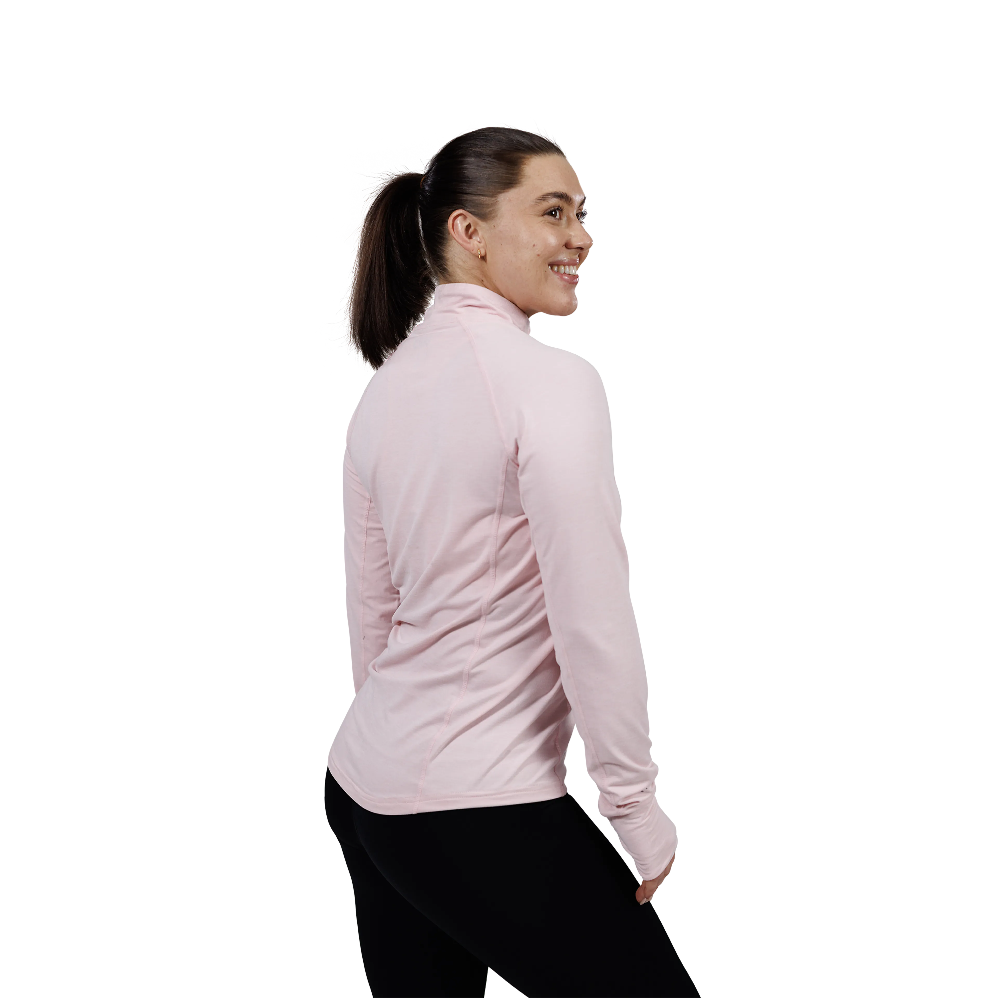 Wolling Melange Performance Midlayer Dame