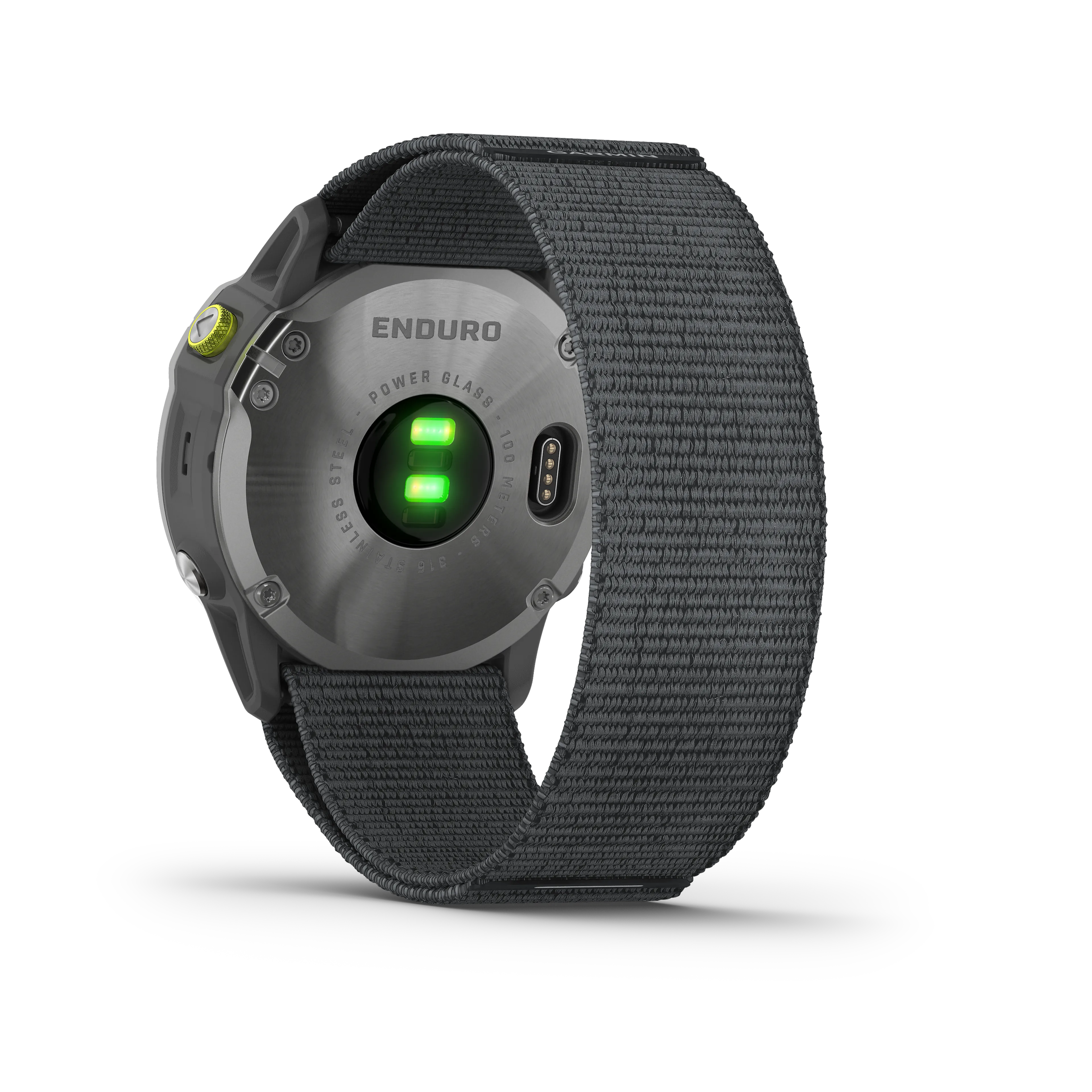 Enduro, Silver w/Gray Body, Slate Gray Band
