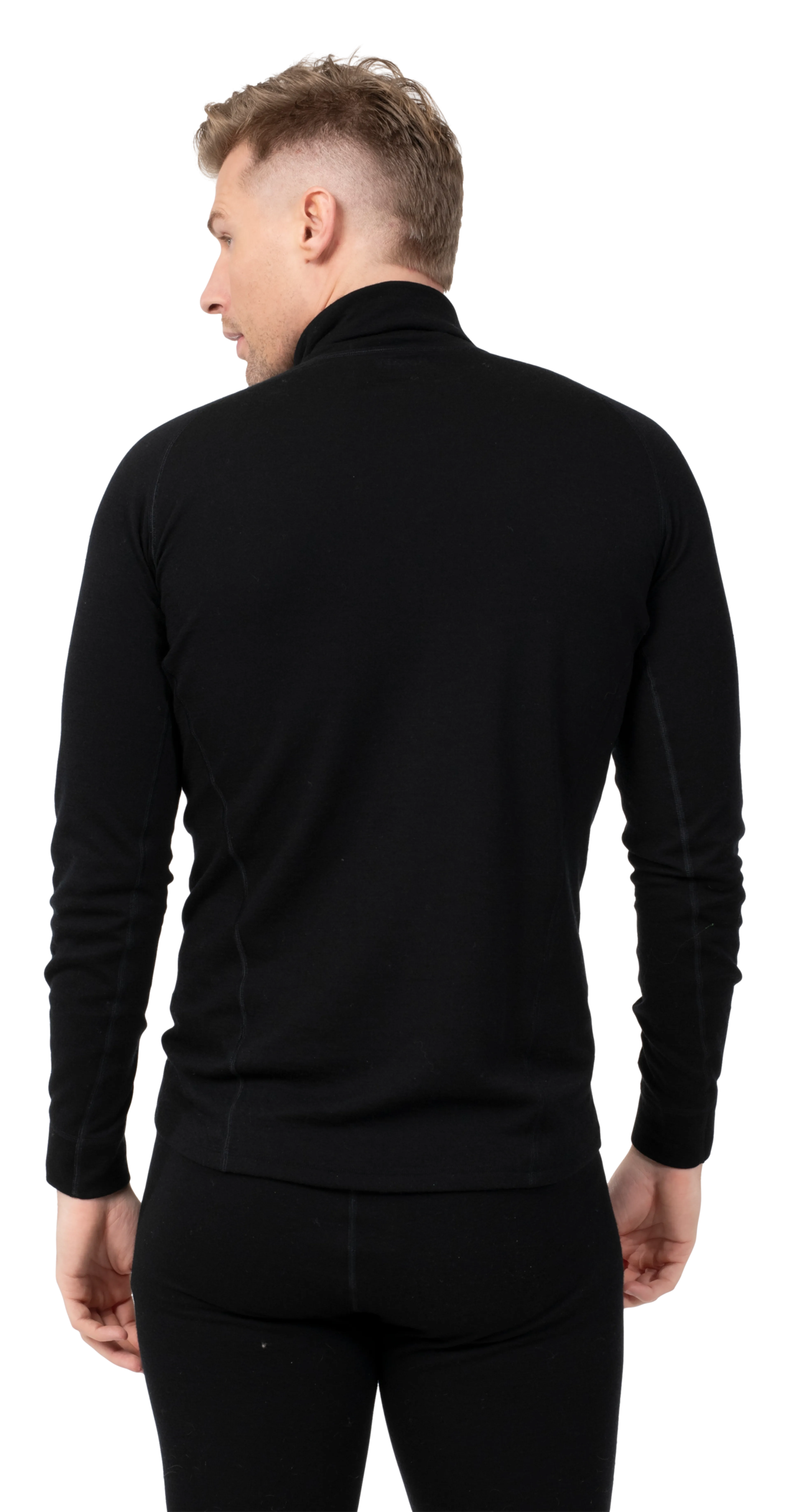 Inner:Dual Merino Half Zip Men