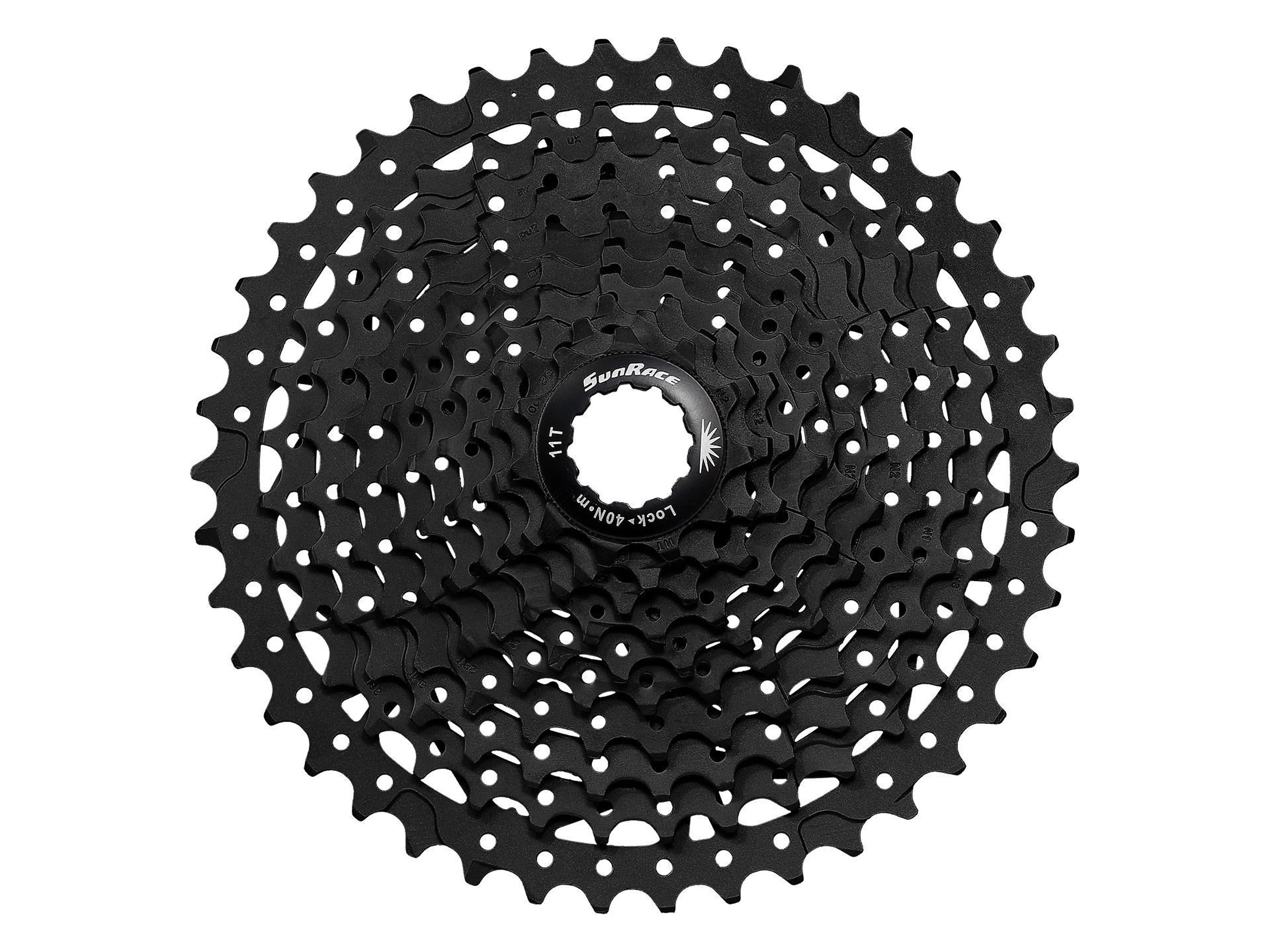 SunRace MS3 10-Delt Kassett 11-40T, Shimano kompatibel