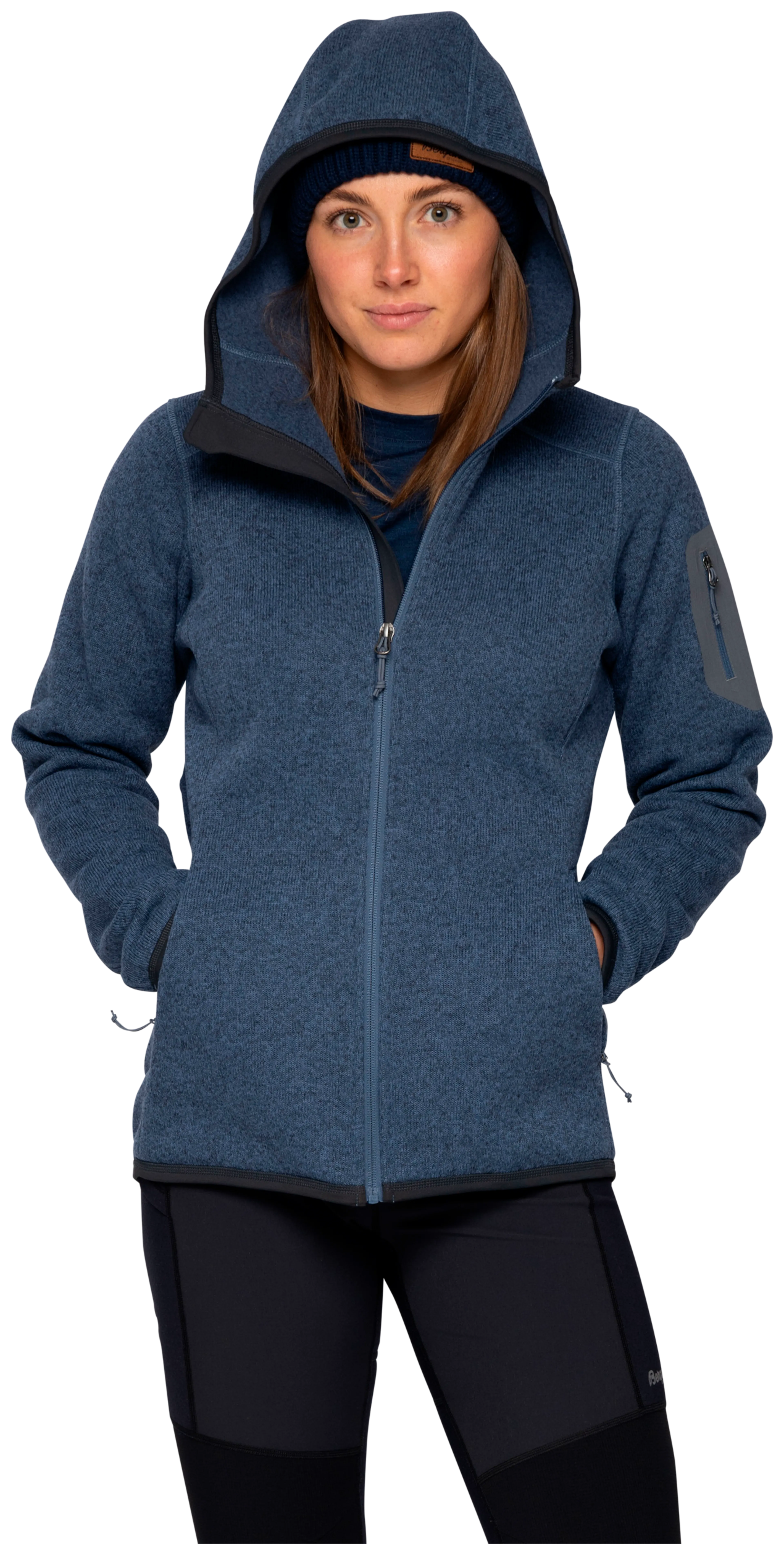 Kamphaug Knitted W Hoodie