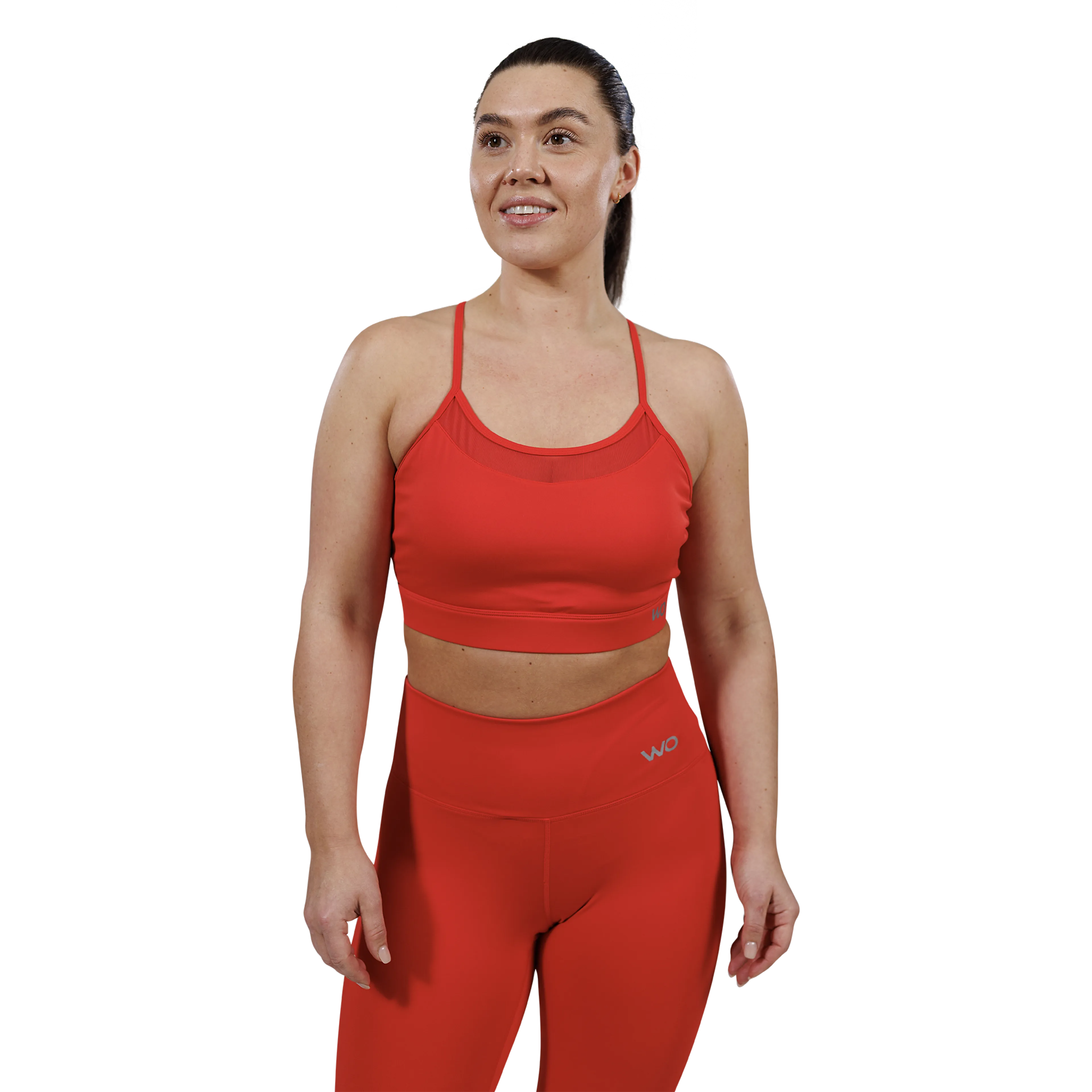 Salisbury W Sports Bra With Mesh Details