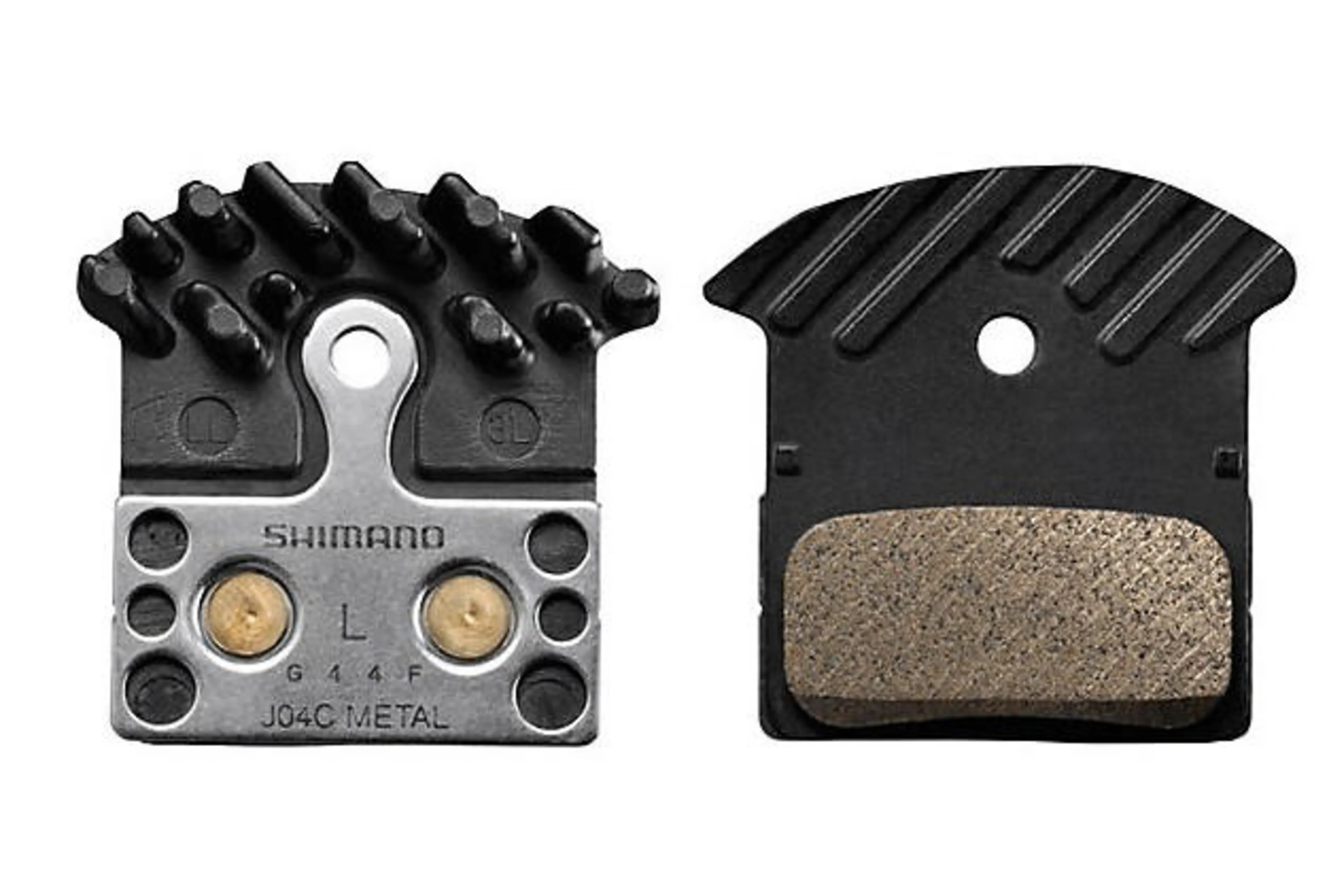 Skivebremsbelegg XTR J04C Metall, kjøleribber, BR-M9000