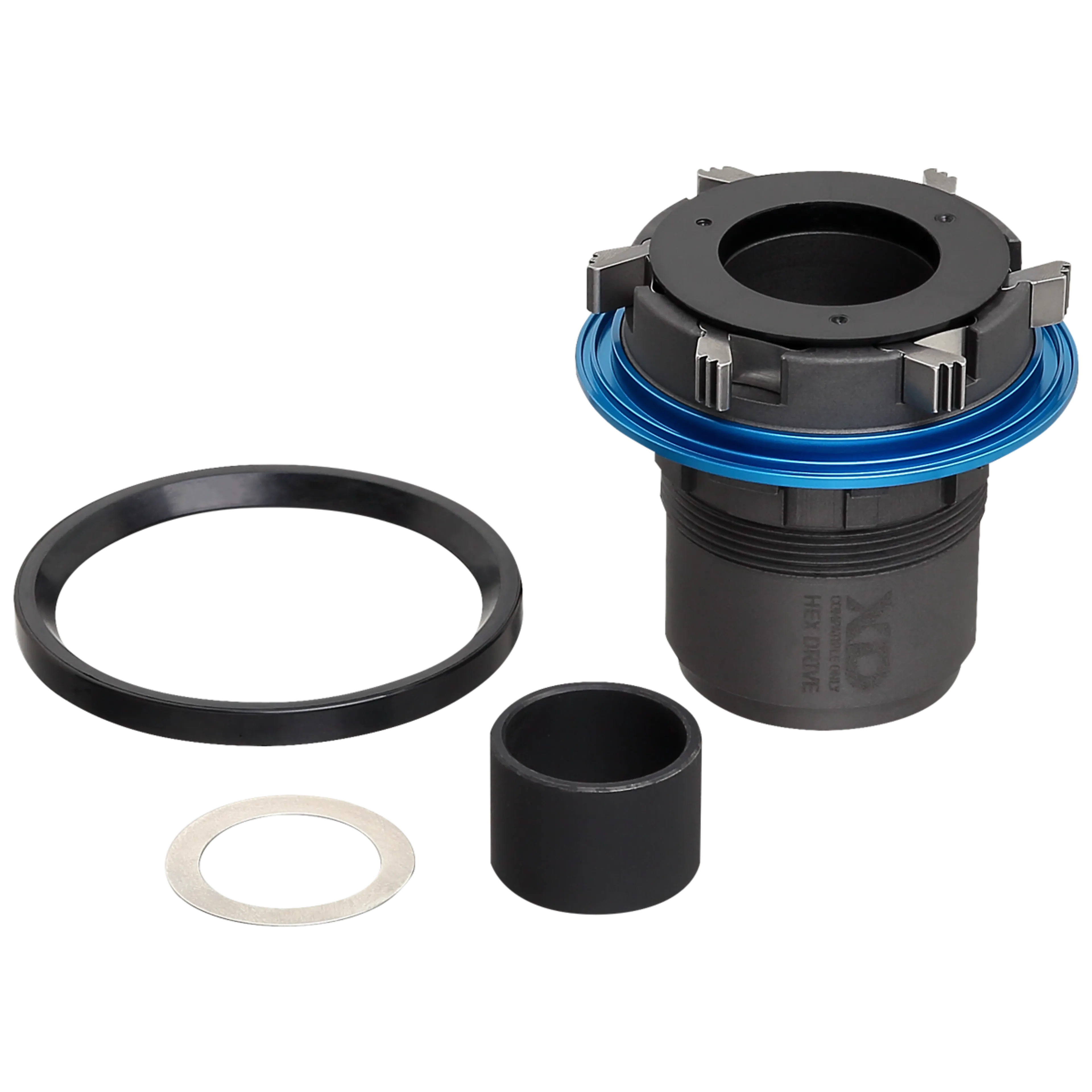 HEX Rear Hub XD Steel Freehub & Spacer Ring & Dust Washer