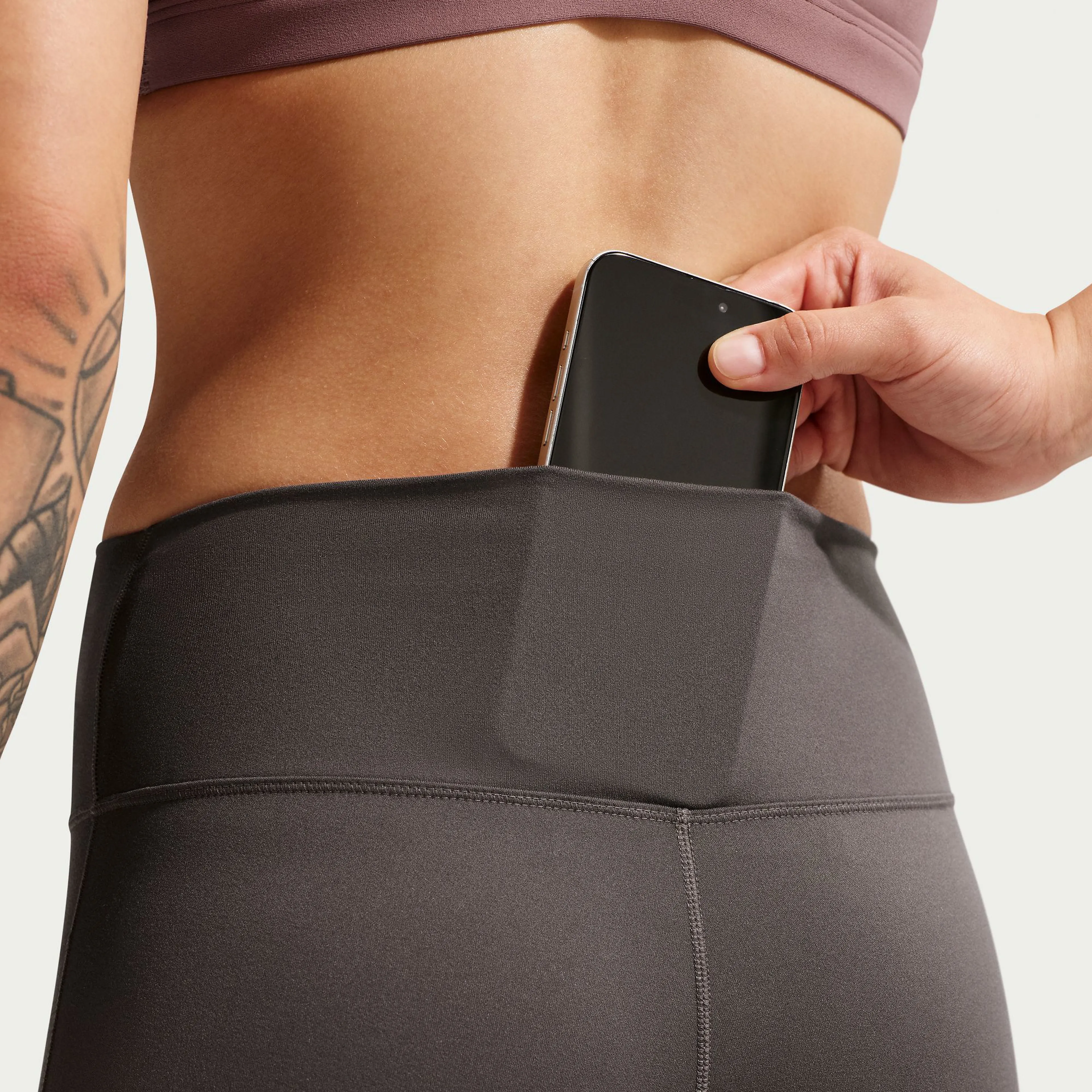  One Seamless Front Women's High-Waisted Full-Length Leggings