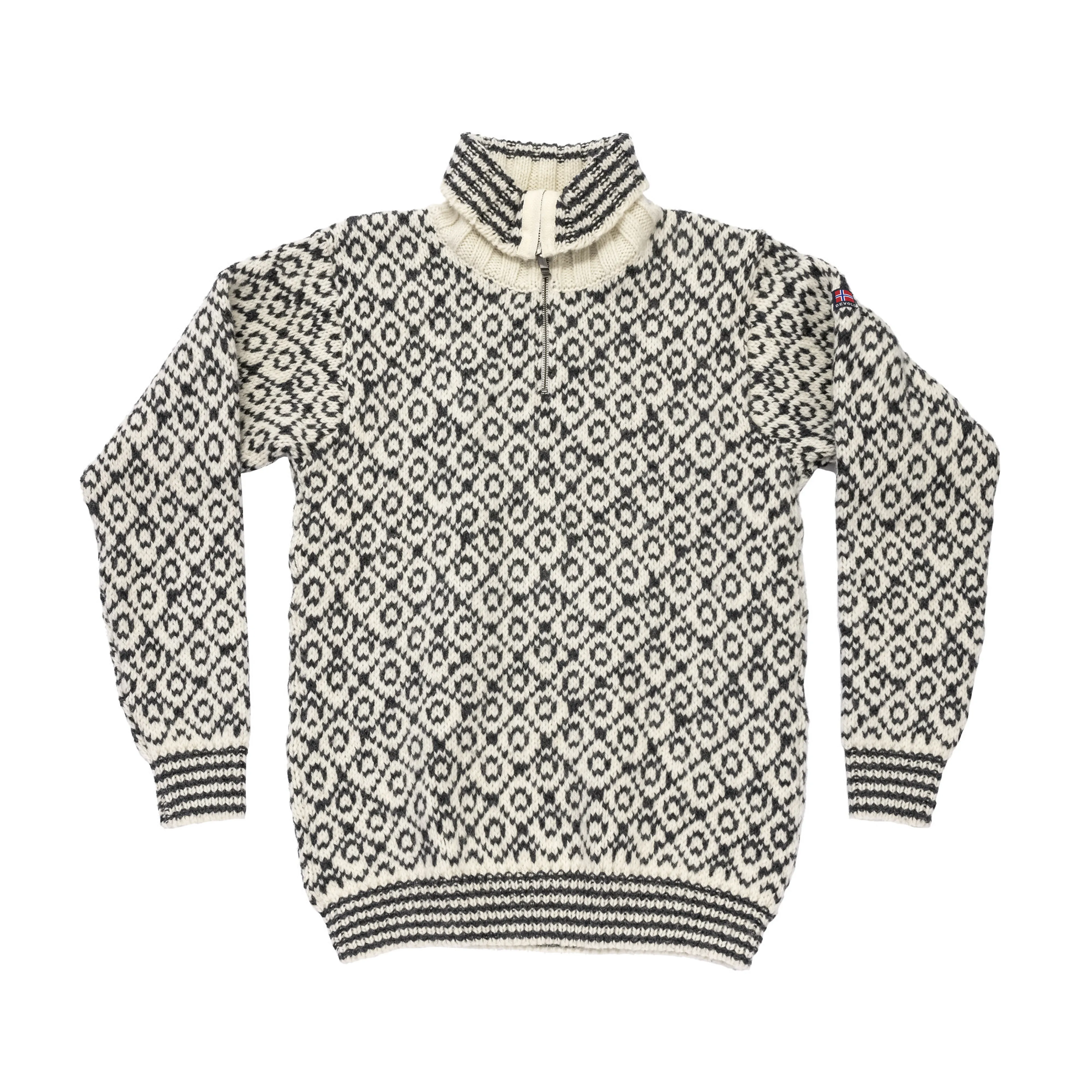 SVALBARD strikkegenser ZIP-NECK unisex SVALBARD strikkegenser ZIP-NECK unisex