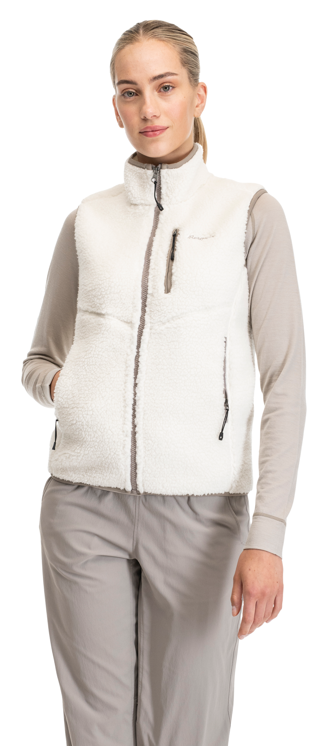 Lunnan Pile Fleece Vest Women