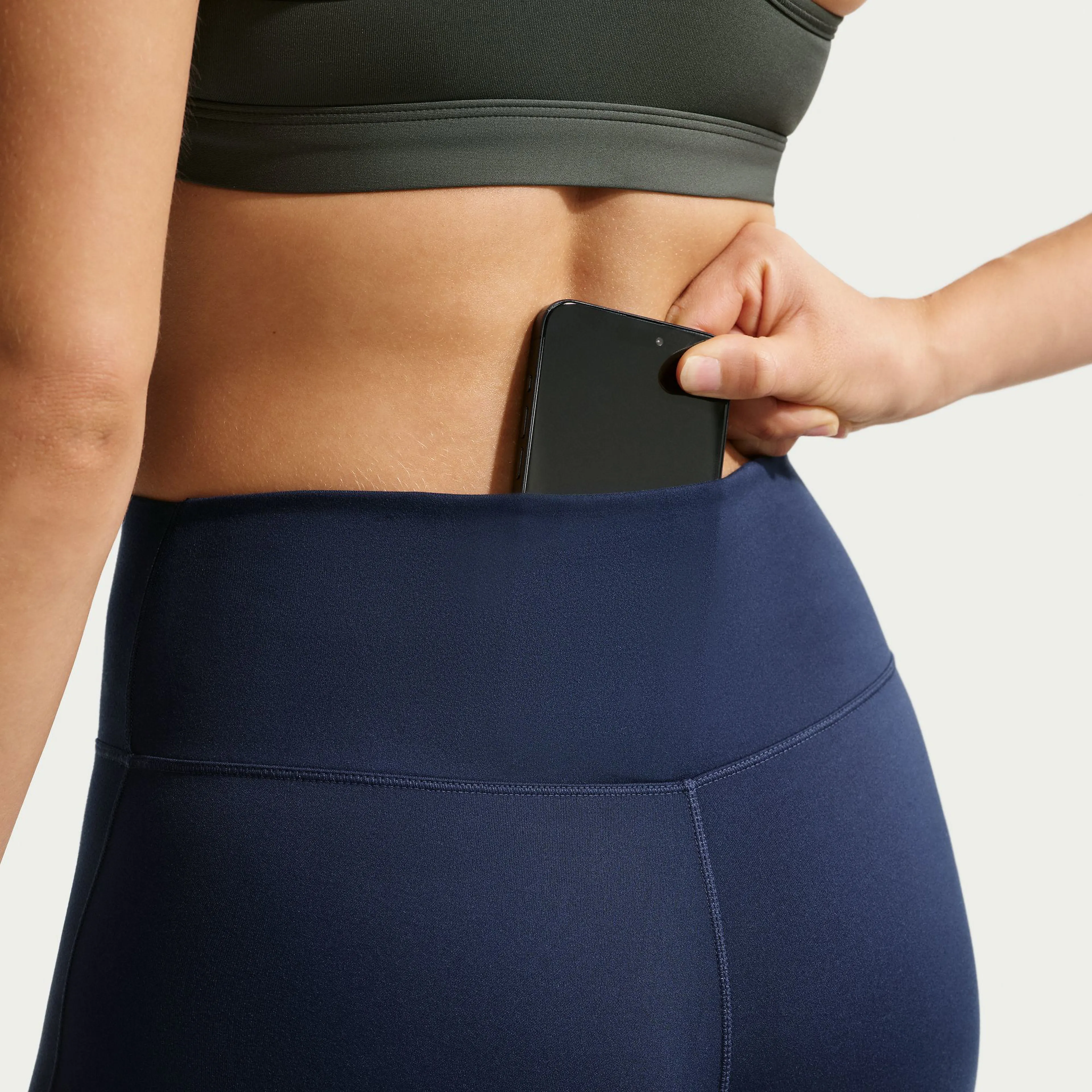  One Seamless Front Women's High-Waisted Full-Length Leggings