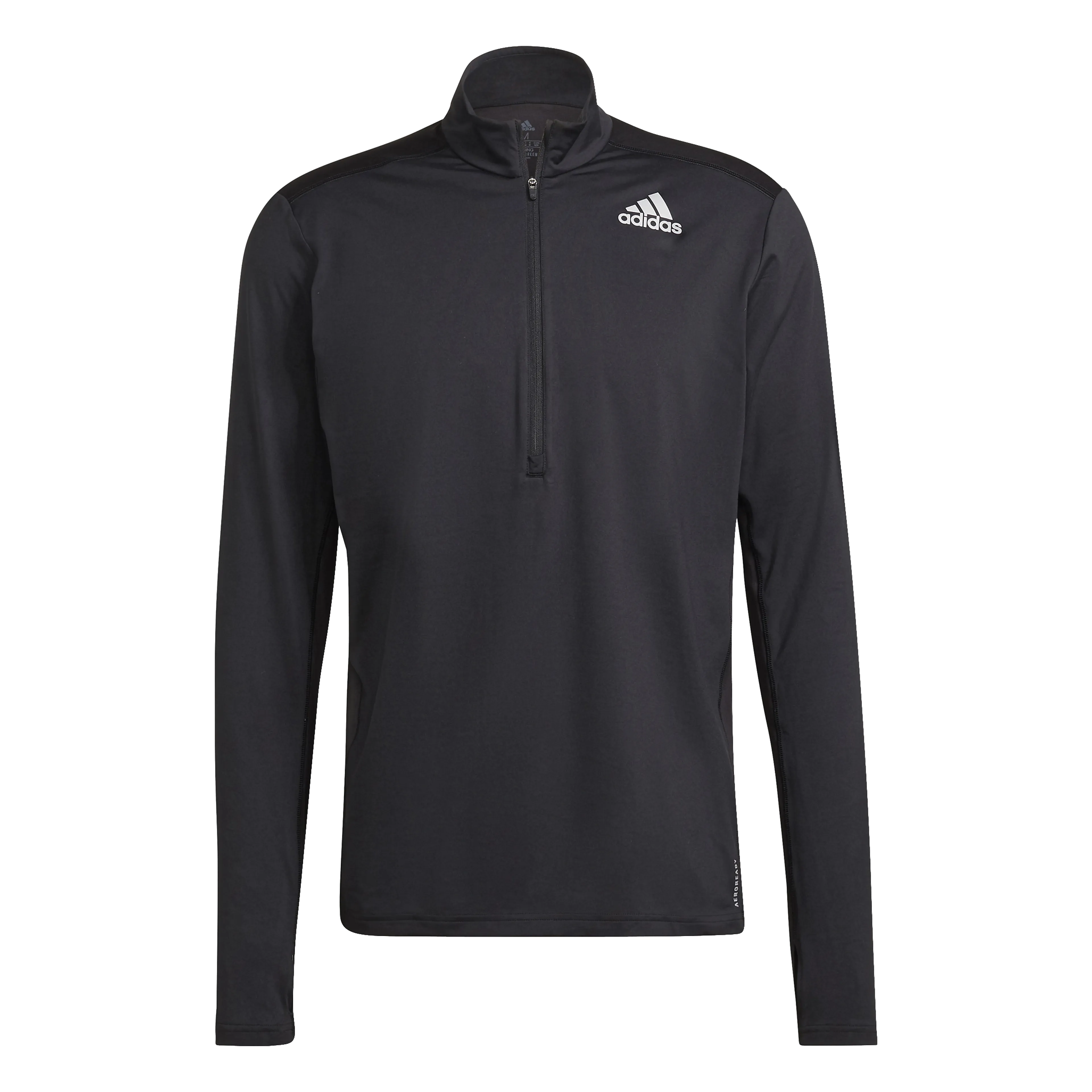 ADIDAS OWN THE RUN 1/2ZIP LONG SLEEVE TEE MEN ADIDAS OWN THE RUN 1/2ZIP LONG SLEEVE TEE MEN