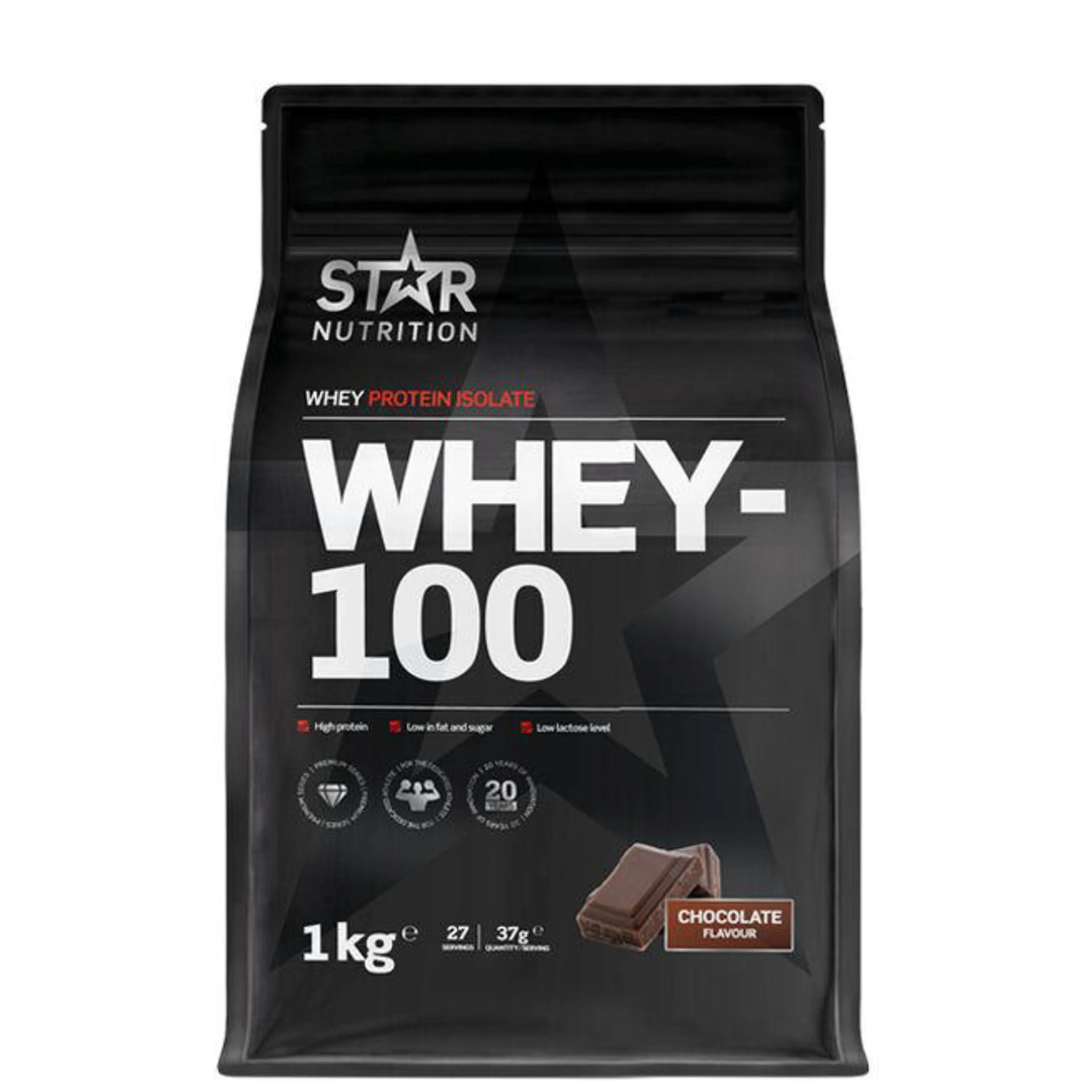 WHEY-100, 1 kg, Choklad