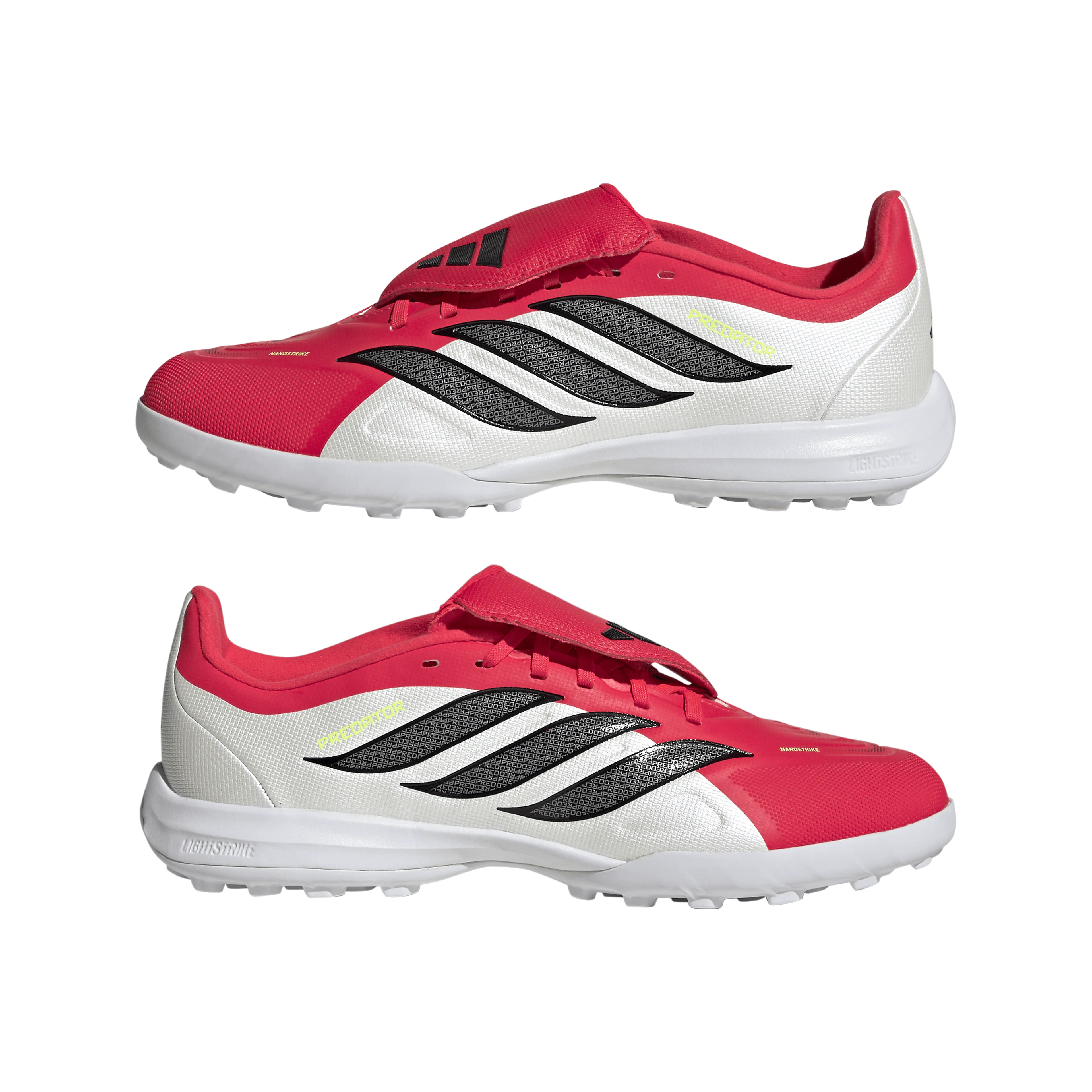 PREDATOR LEAGUE Fold-Over Tongue Turf Fotballsko Grus/Kunstgress Barn 