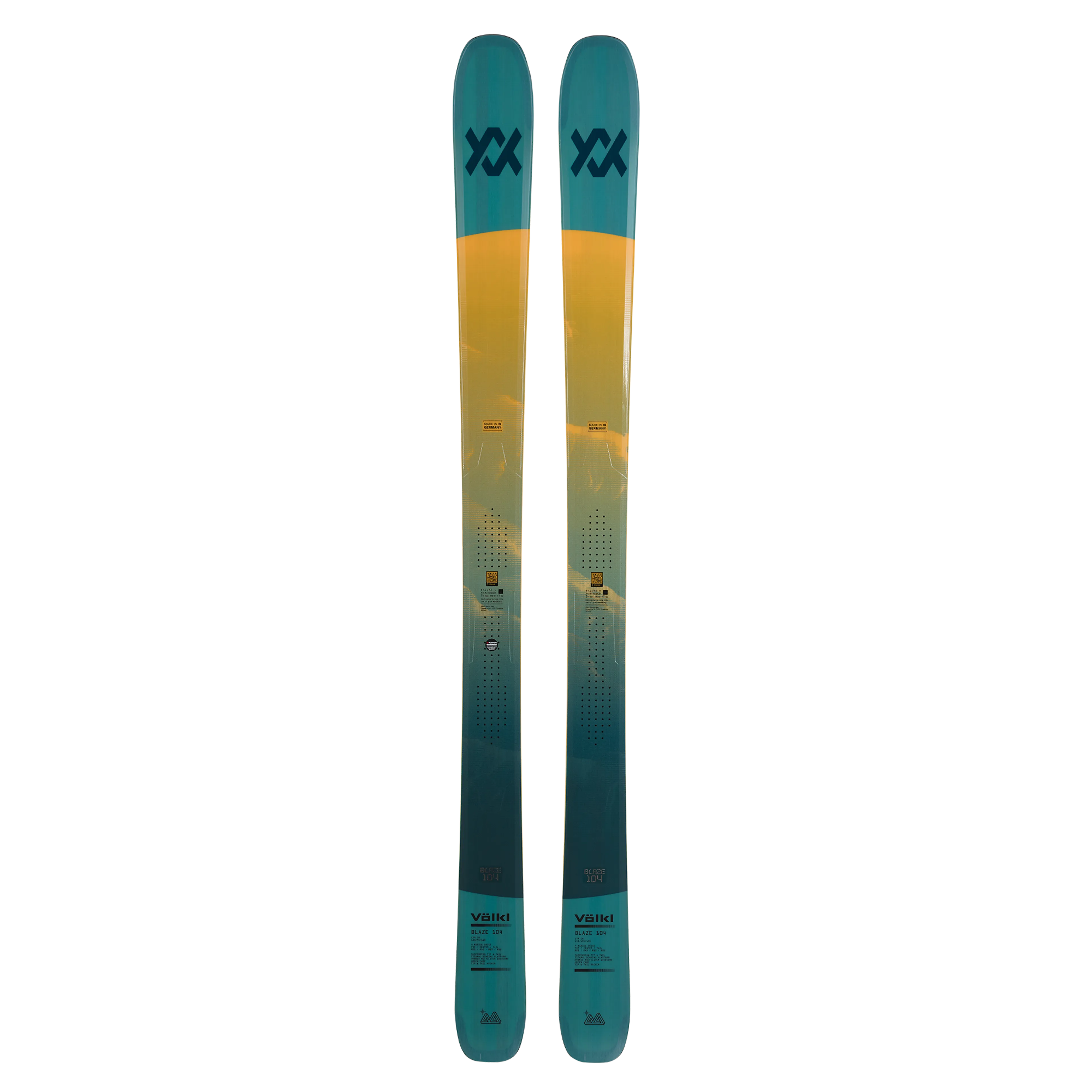 BLAZE 104 TEAL FLAT