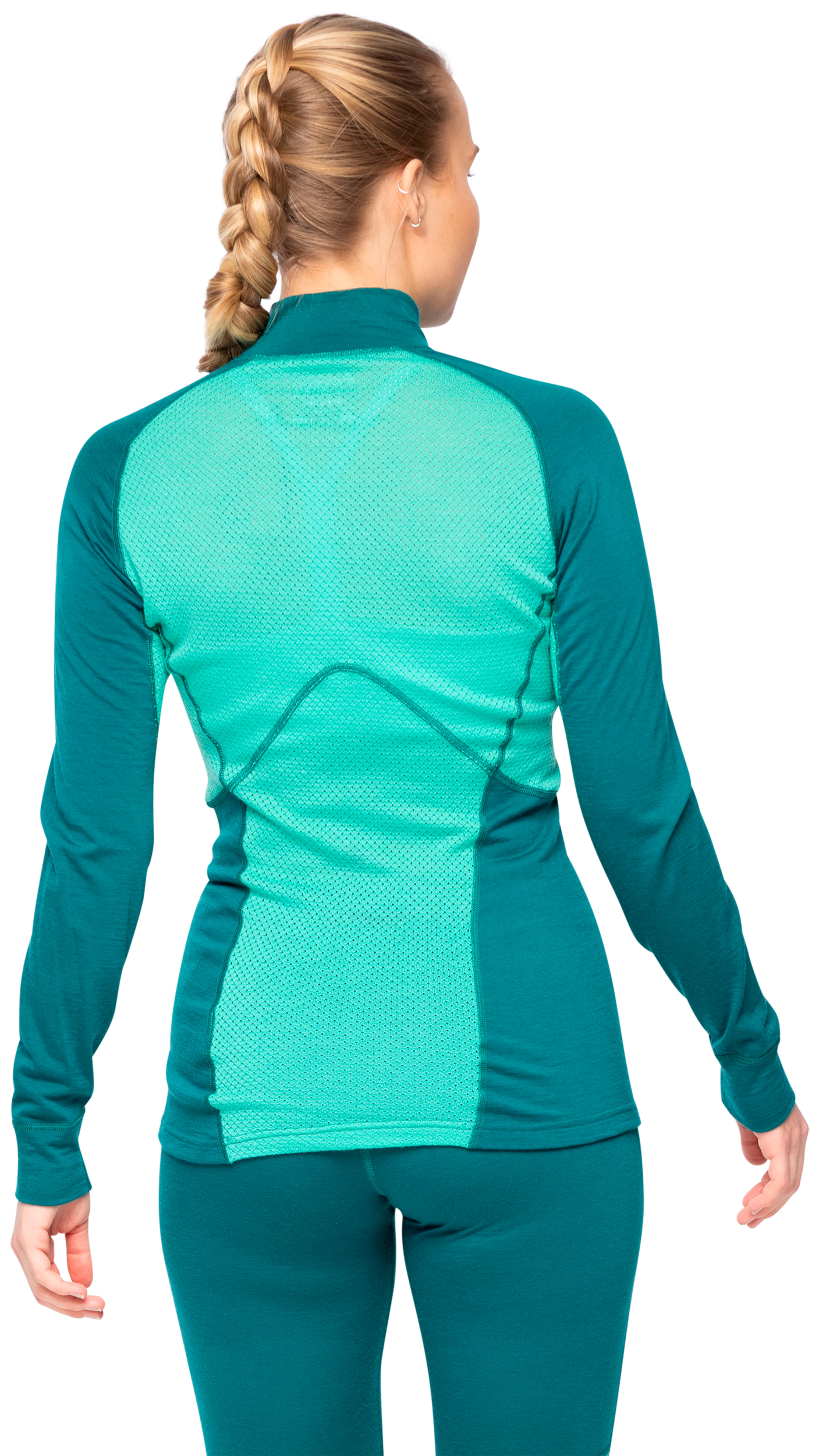 Inner:Pure Merino Half Zip Women