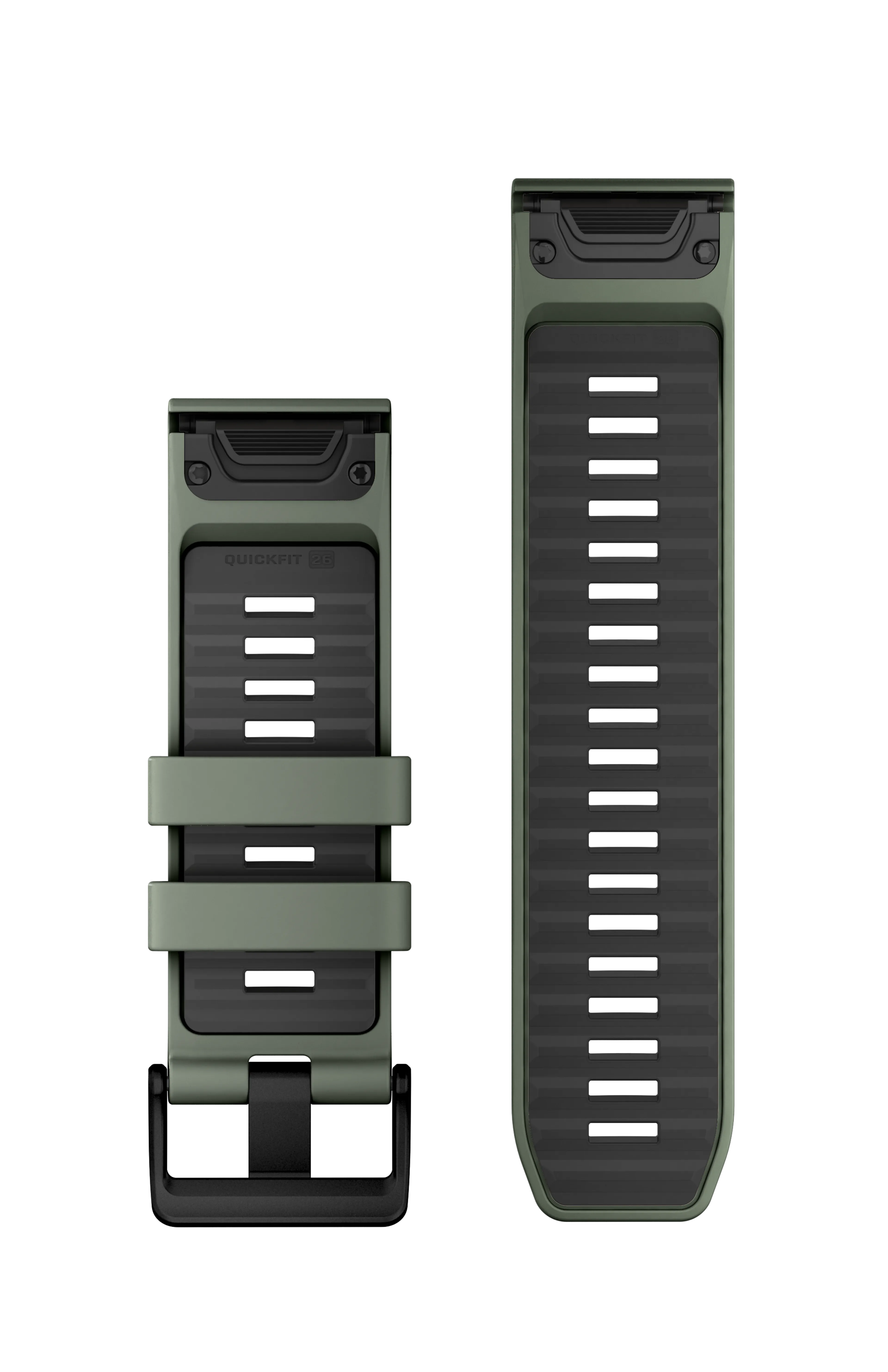 Willow/Graphite Silicone Band